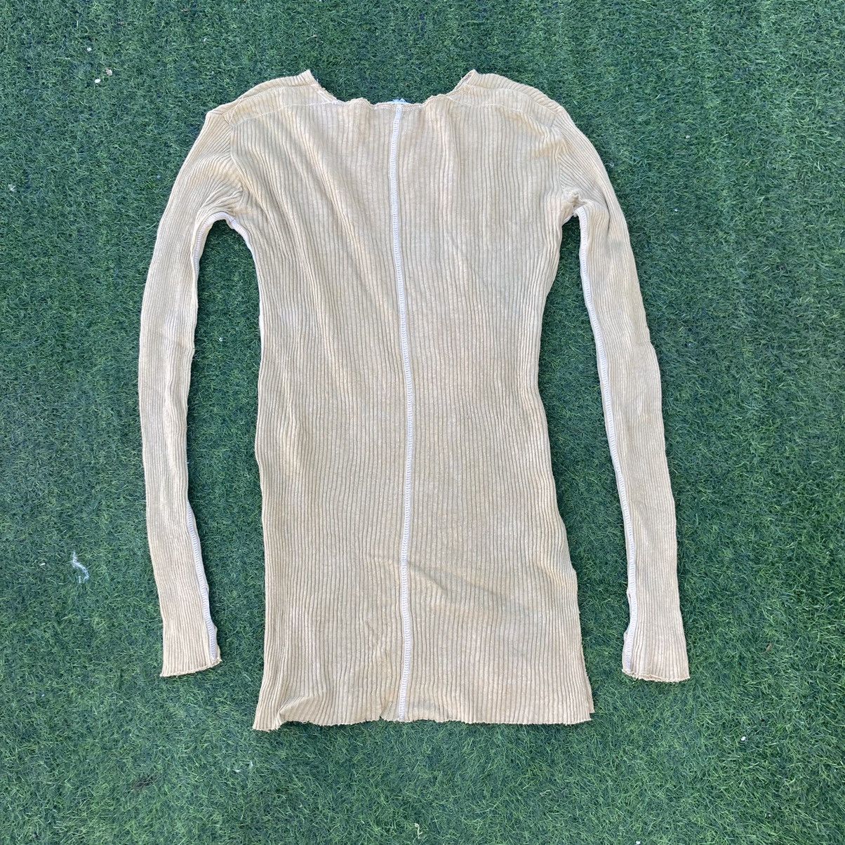 Helmut Lang HELMUT LANG RIBBED LONG SLEEVE Size S / US 4 / IT 40 - 2 Thumbnail
