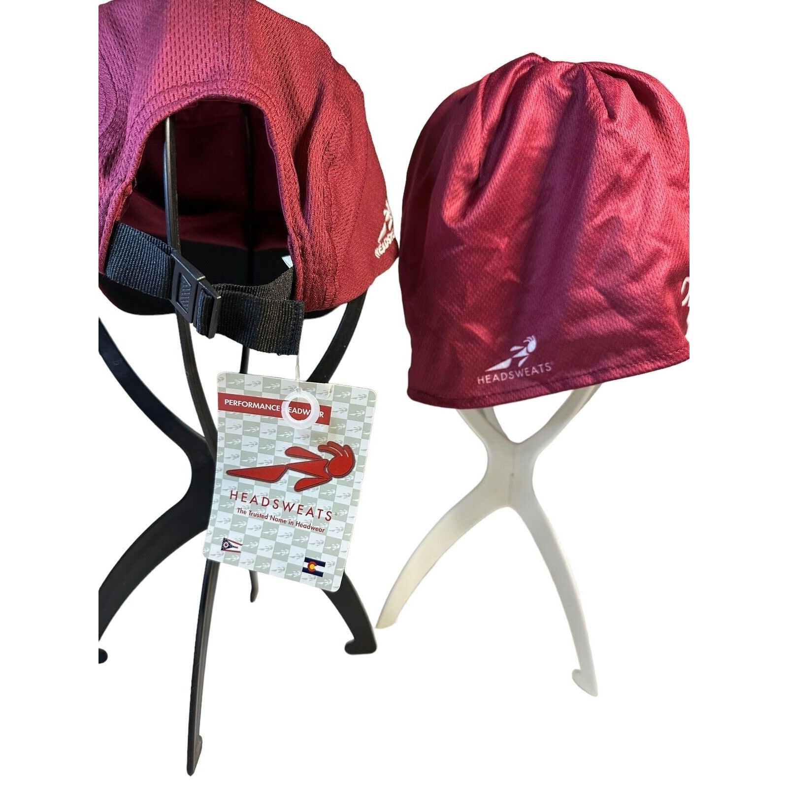 Other Devil Dogs Ultras 100K Endurance Run/100 mile Caps Burgundy/ Size ONE SIZE - 3 Thumbnail