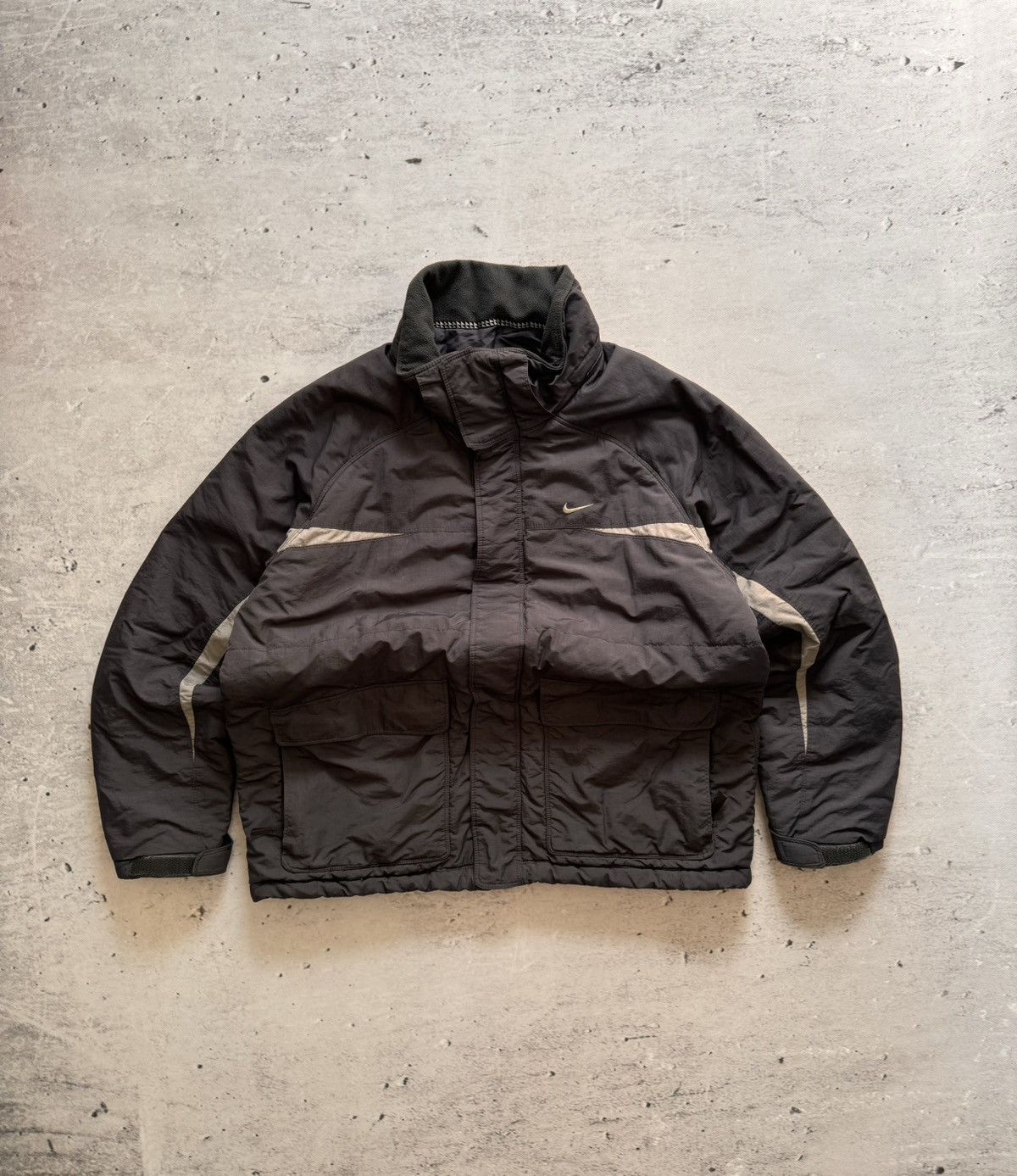 Nike × Nike ACG NIKE PUFFER DOWN BASIC LOGO OVERSIZE NYLON JACKET Size US L / EU 52-54 / 3 - 1 Thumbnail