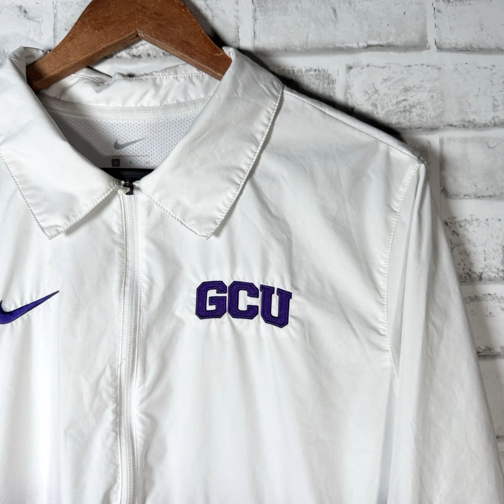 Nike Nike Athletic GCU Pullover Jacket Size S Purple Windbreaker Half Zip Unisex Size US S / EU 44-46 / 1 - 2 Thumbnail