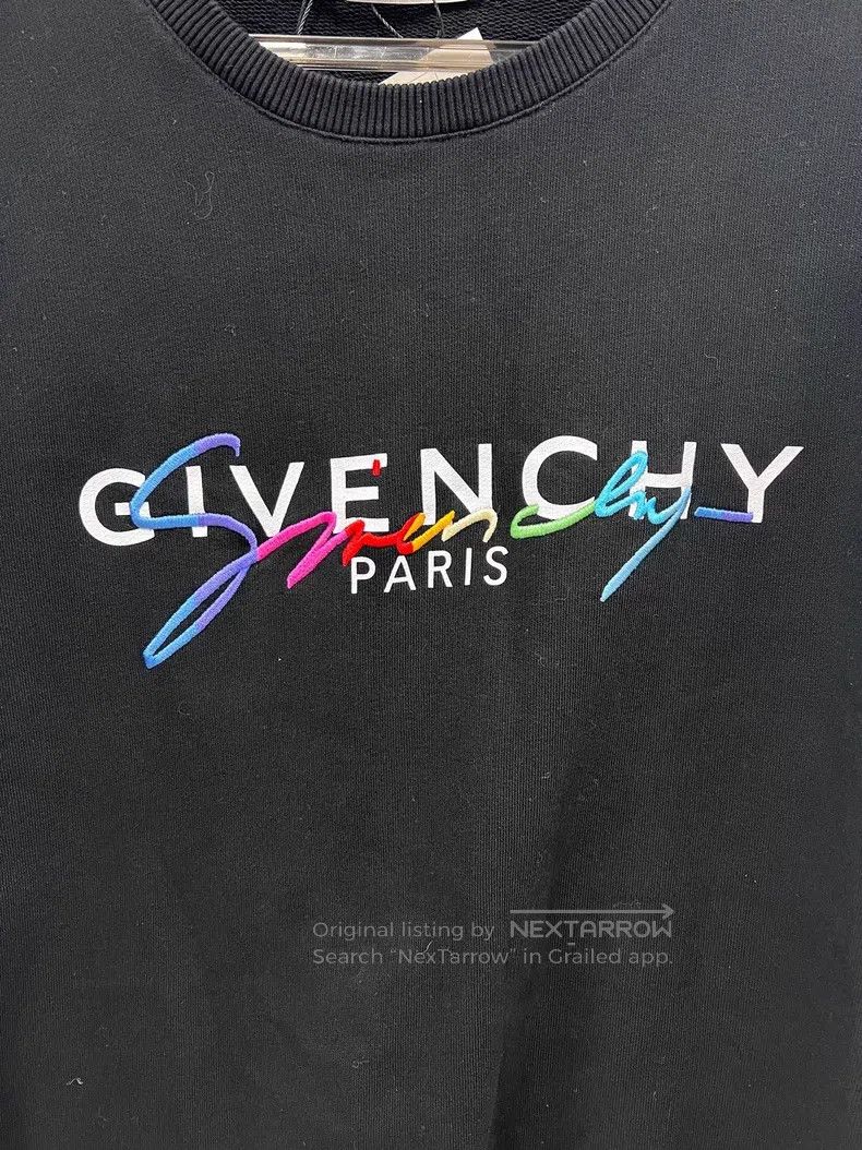 Givenchy Givenchy Logo Ripped Short Sleeve Size US L / EU 52-54 / 3 - 5 Thumbnail