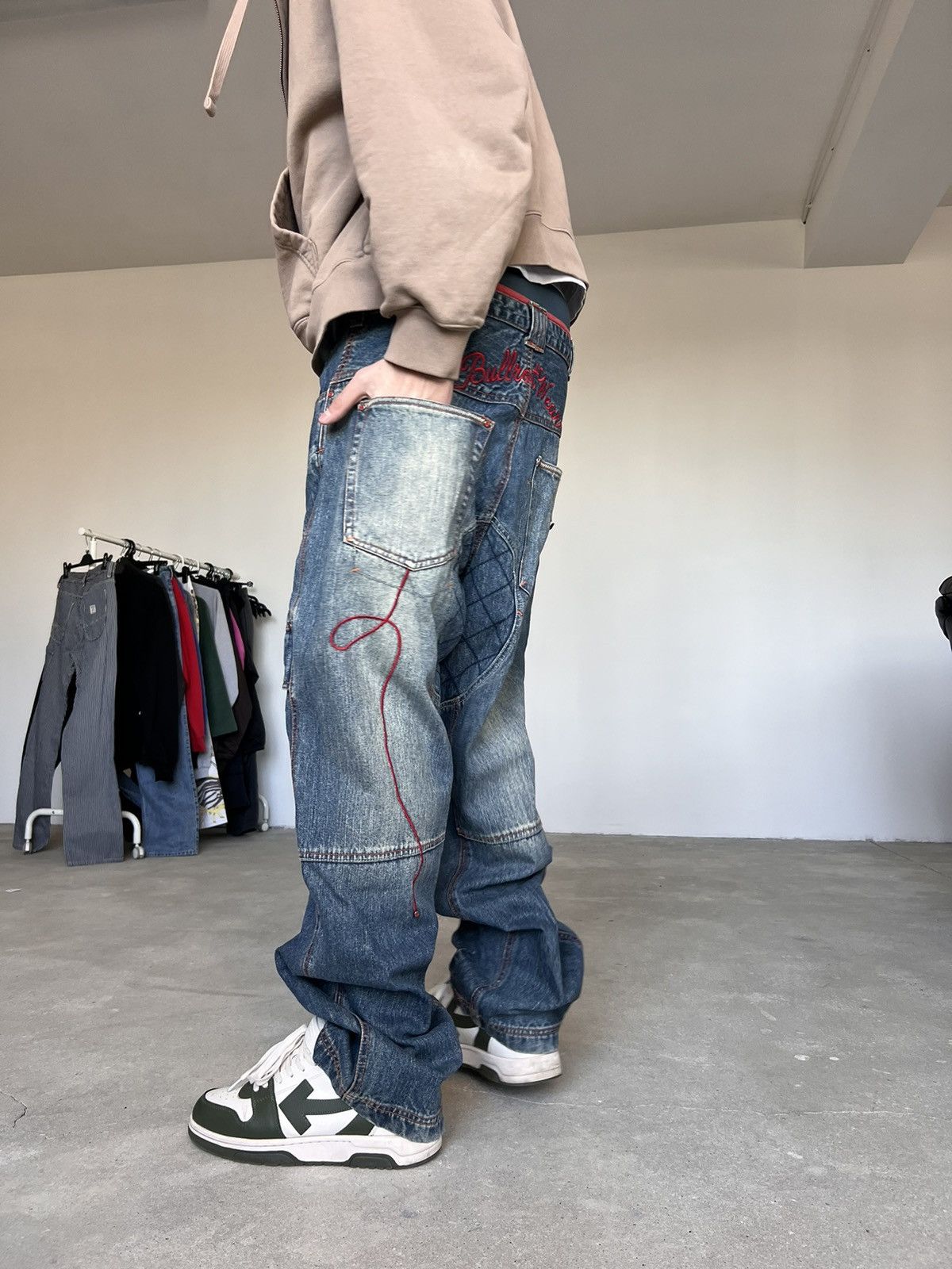 JNCO Vintage Bullrot Baggy Jeans Y2K Size US 32 / EU 48 - 13 Thumbnail