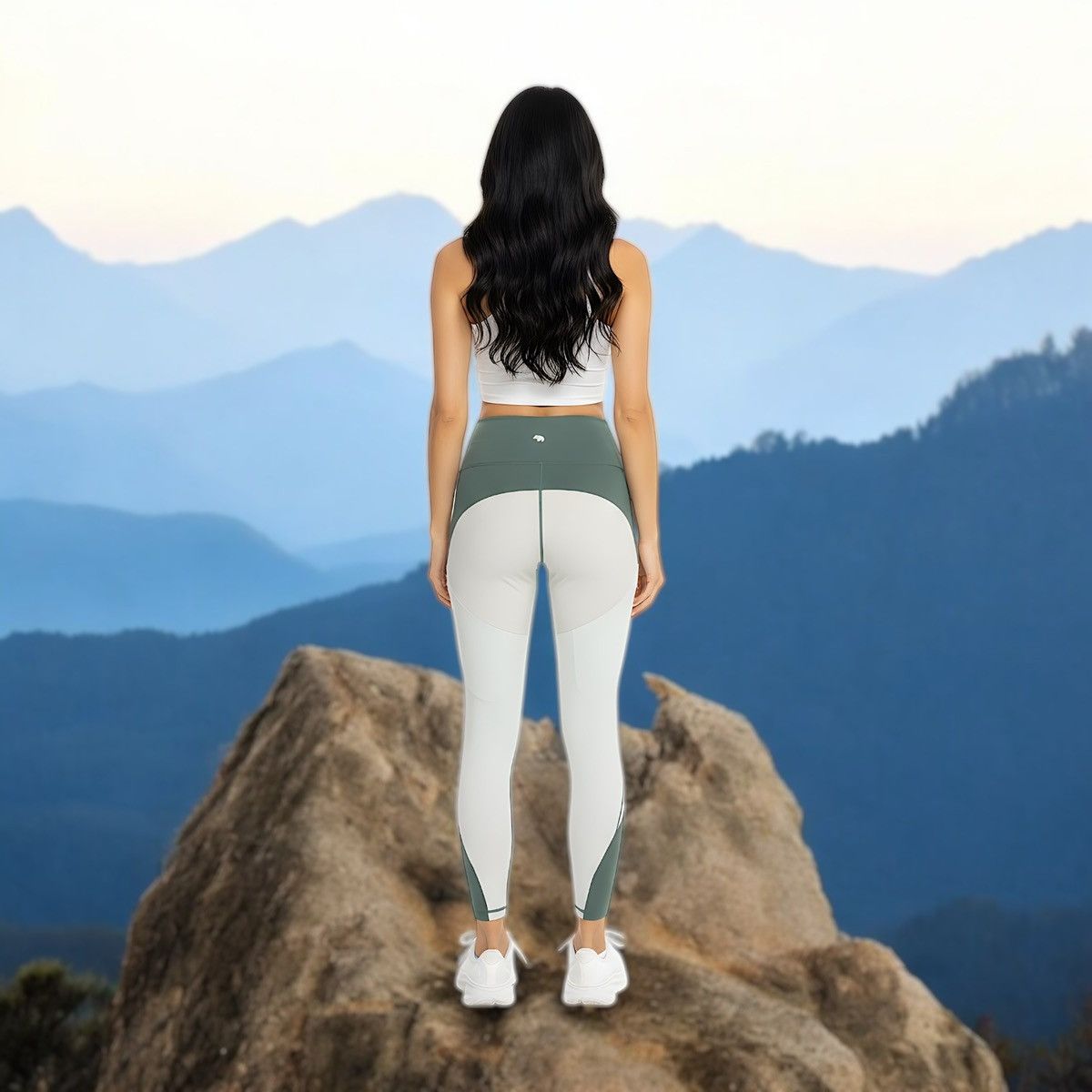 Other Wondery Outdoors Women’s Green Indio lTactical Leggins Sz L Size 28" / US 6 / IT 42 - 3 Thumbnail