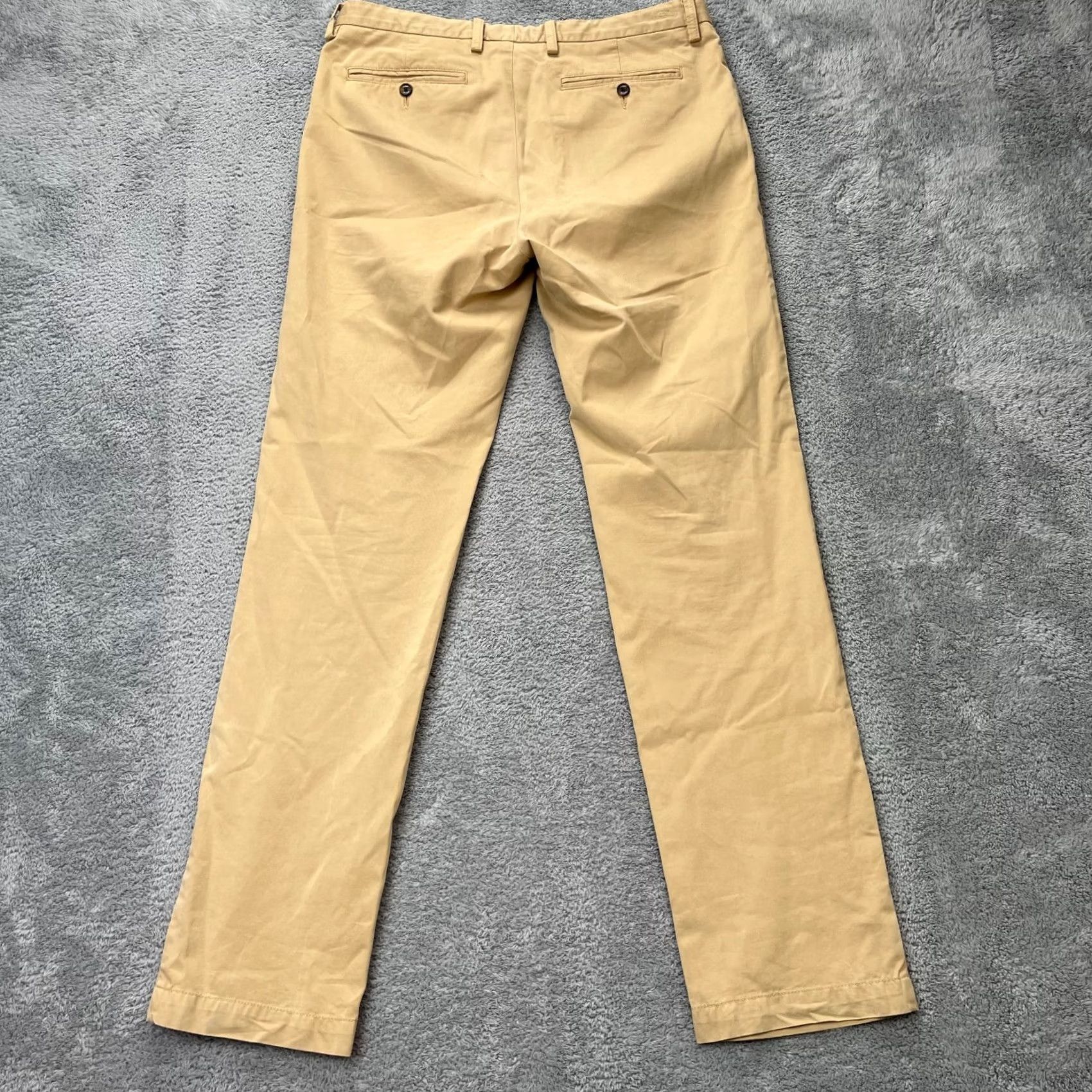 Tommy Hilfiger Tommy Hilfiger Pants Men 34x34 Beige Chino Slacks Pima Cotton Stretch Straight Leg Casual Travel Size US 34 / EU 50 - 2 Thumbnail