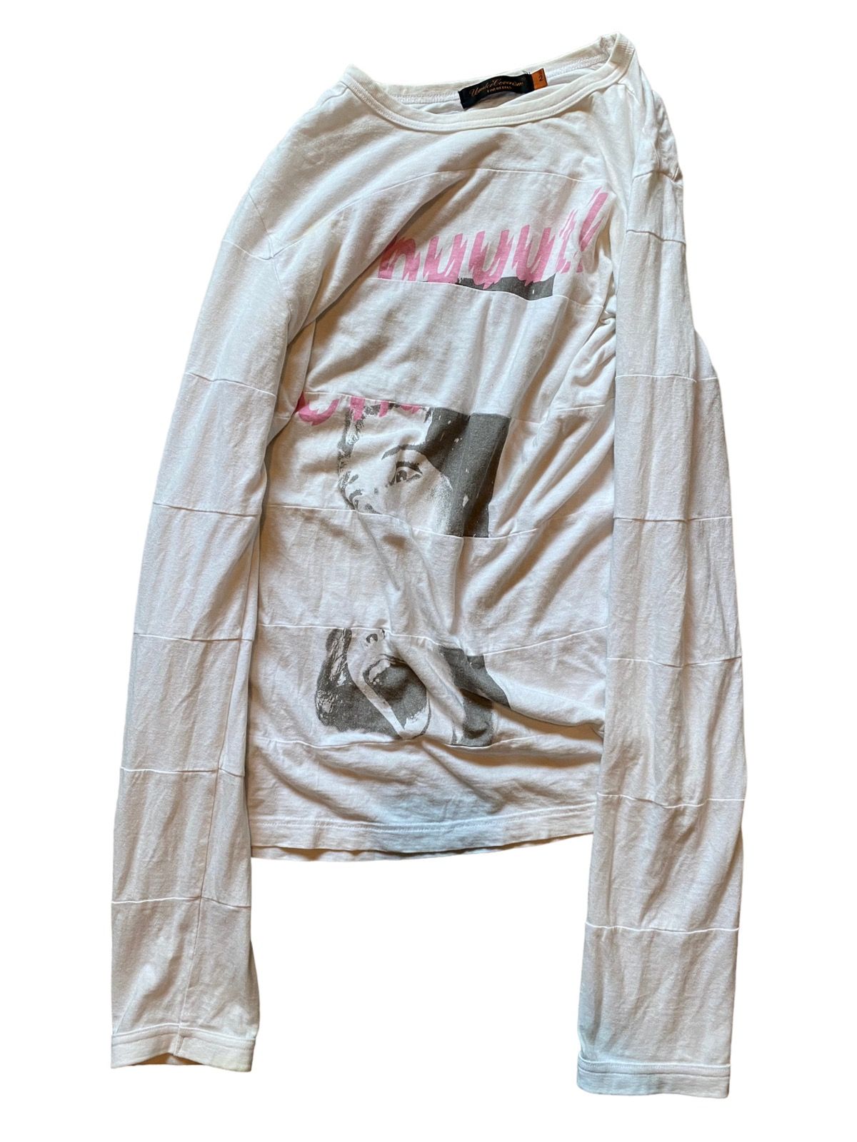 Pre-owned Undercover Ss06 Chuuut! Reconstructed Shirt In White