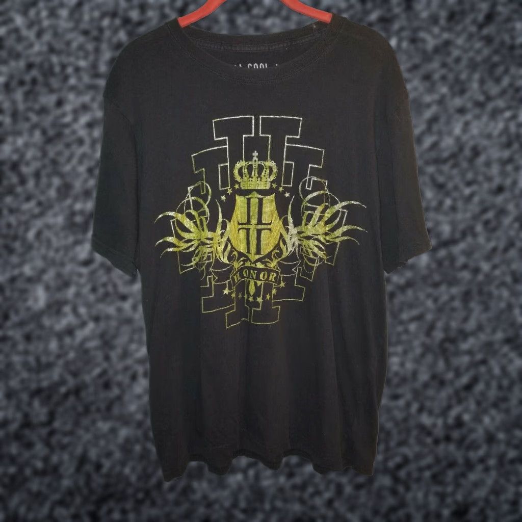 J Brand LL Cool J Mens Large Short Sleeve T-Shirt Graphic Black Gold Brand Shirt Mens Large LL Cool J Graphic T-Shirt Black Gold Clothing Size US L / EU 52-54 / 3 - 1 Thumbnail