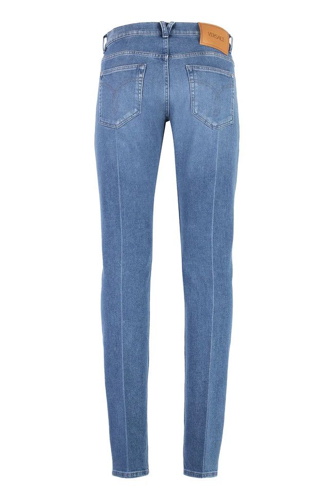 Versace o1y0425 Denim Pant in Blue Size US 31 - 2 Thumbnail
