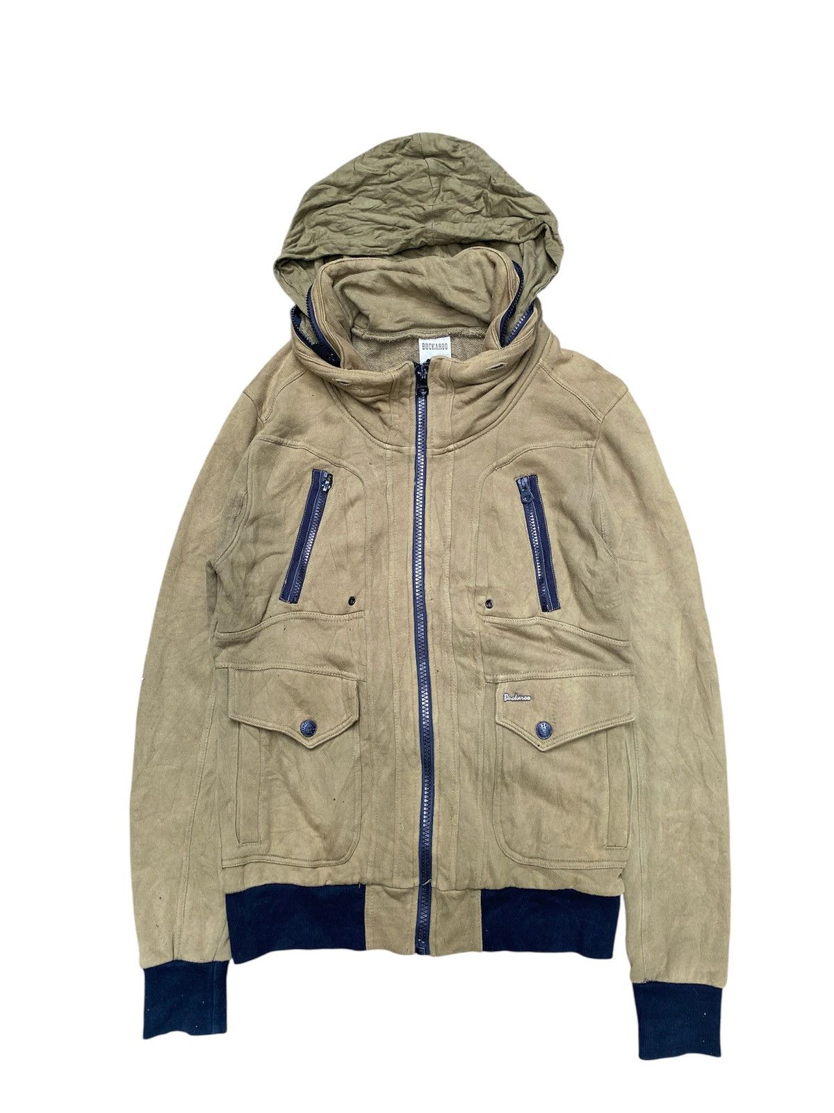 BUFFALO BOBS 2000s Buckaroo - Apocalypse Style Army Bono Jacket Size US L / EU 52-54 / 3 - 3 Thumbnail