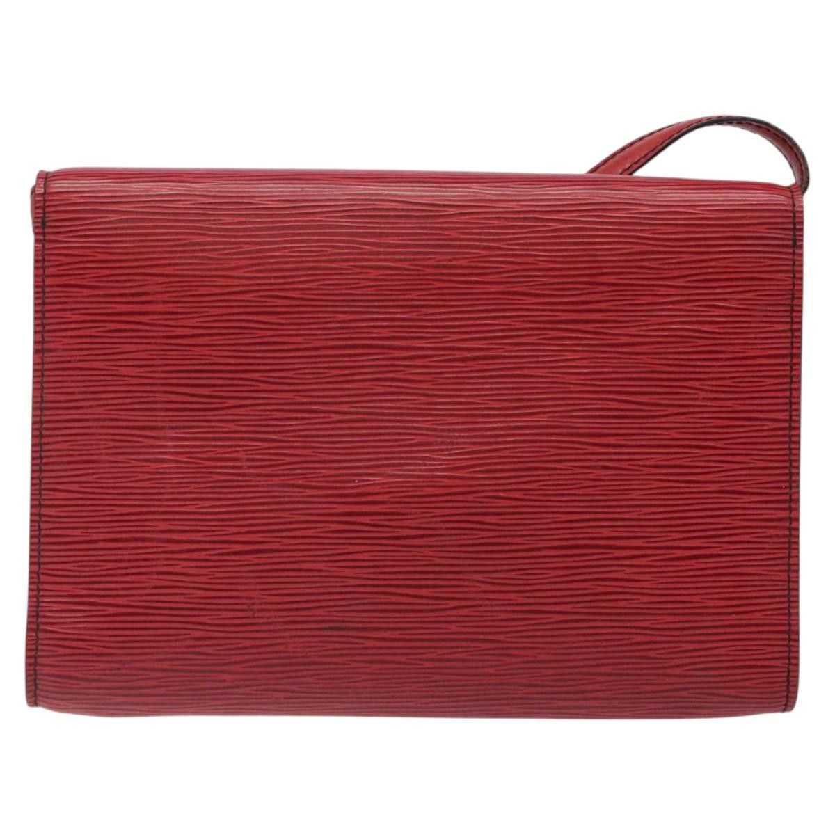 Louis Vuitton LOUIS VUITTON Epi Pochette Arche Shoulder Bag Red M52577 Size ONE SIZE - 2 Thumbnail