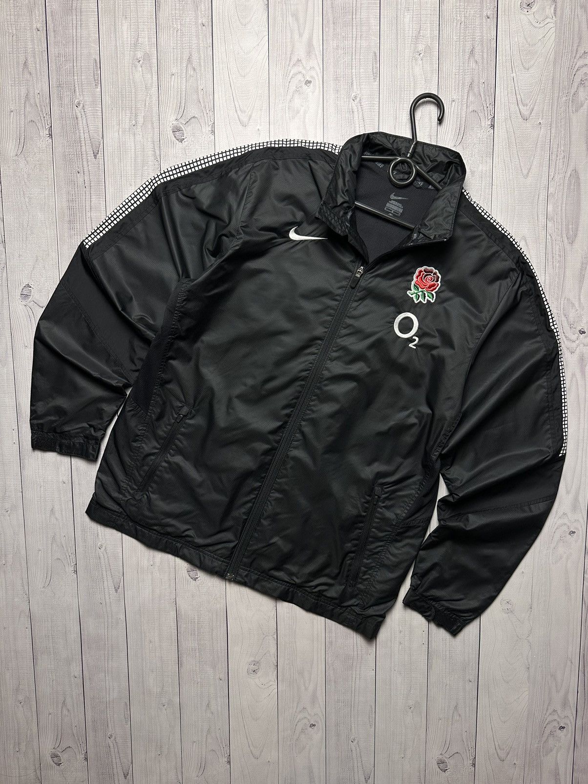 Nike × Vintage Vintage Nike England rugby track jacket size M Size US M / EU 48-50 / 2 - 1 Thumbnail
