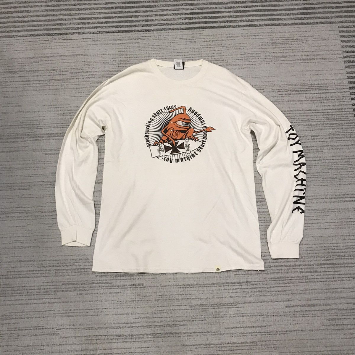 Santa Cruz Skateboards × Toy Machine TOY MACHINE BLOODSUCKING SKATEBOARD CYCOS RARE TEE Size US M / EU 48-50 / 2 - 1 Thumbnail