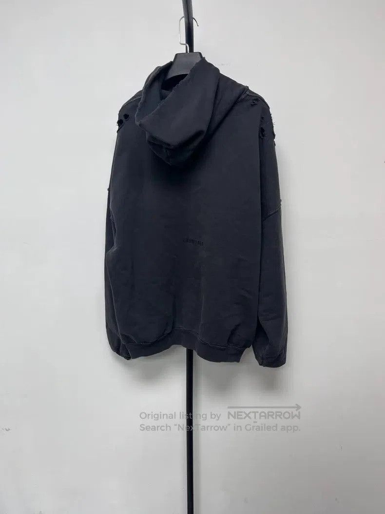 Balenciaga Balenciaga Pattern Printed Hooded Long Sleeve Sweatshirt Size US M / EU 48-50 / 2 - 2 Thumbnail