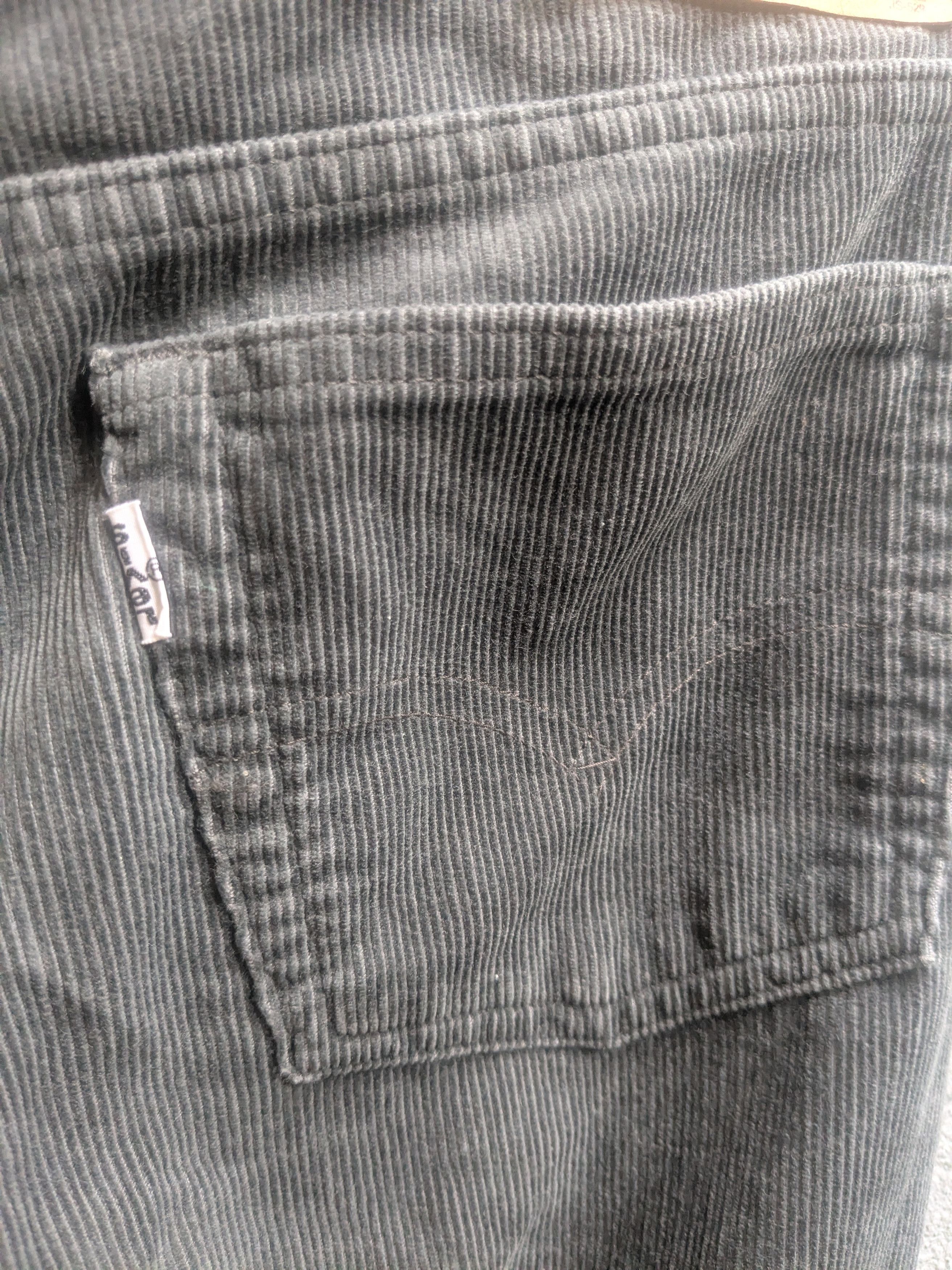 Levi's Levis corduroy jeans pants made in Japan vintage gray Size US 31 - 5 Thumbnail