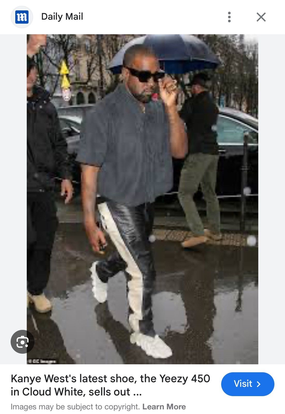 Yeezy 450 YZY RUNR Size US 13 / EU 46 - 3 Thumbnail