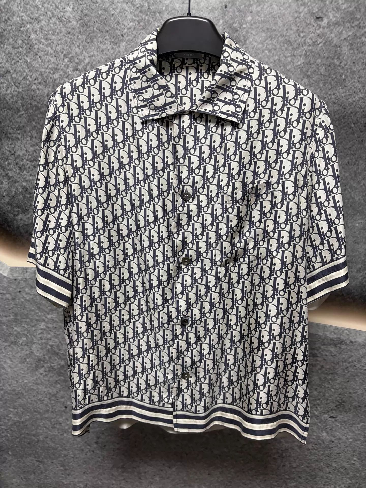Dior Multi Pattern Short Sleeve Button-Up Shirt Size US M / EU 48-50 / 2 - 1 Thumbnail