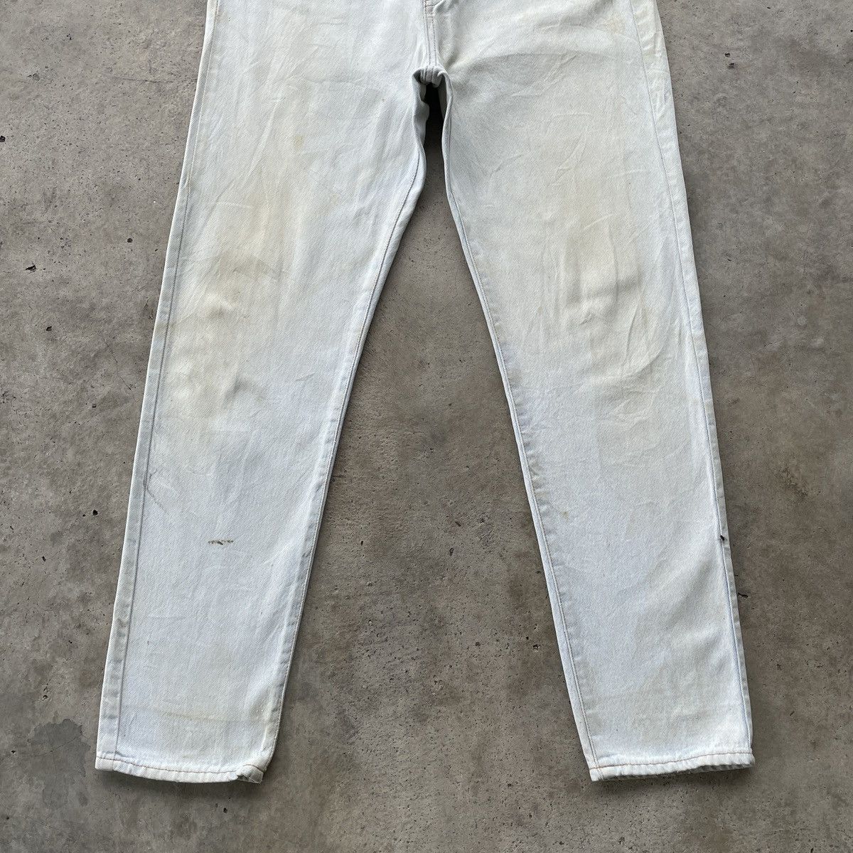 Japanese Brand W31x30💥 Vintage Edwin Light Wash Dirty Jeans Denim Pants Size US 31 - 4 Thumbnail