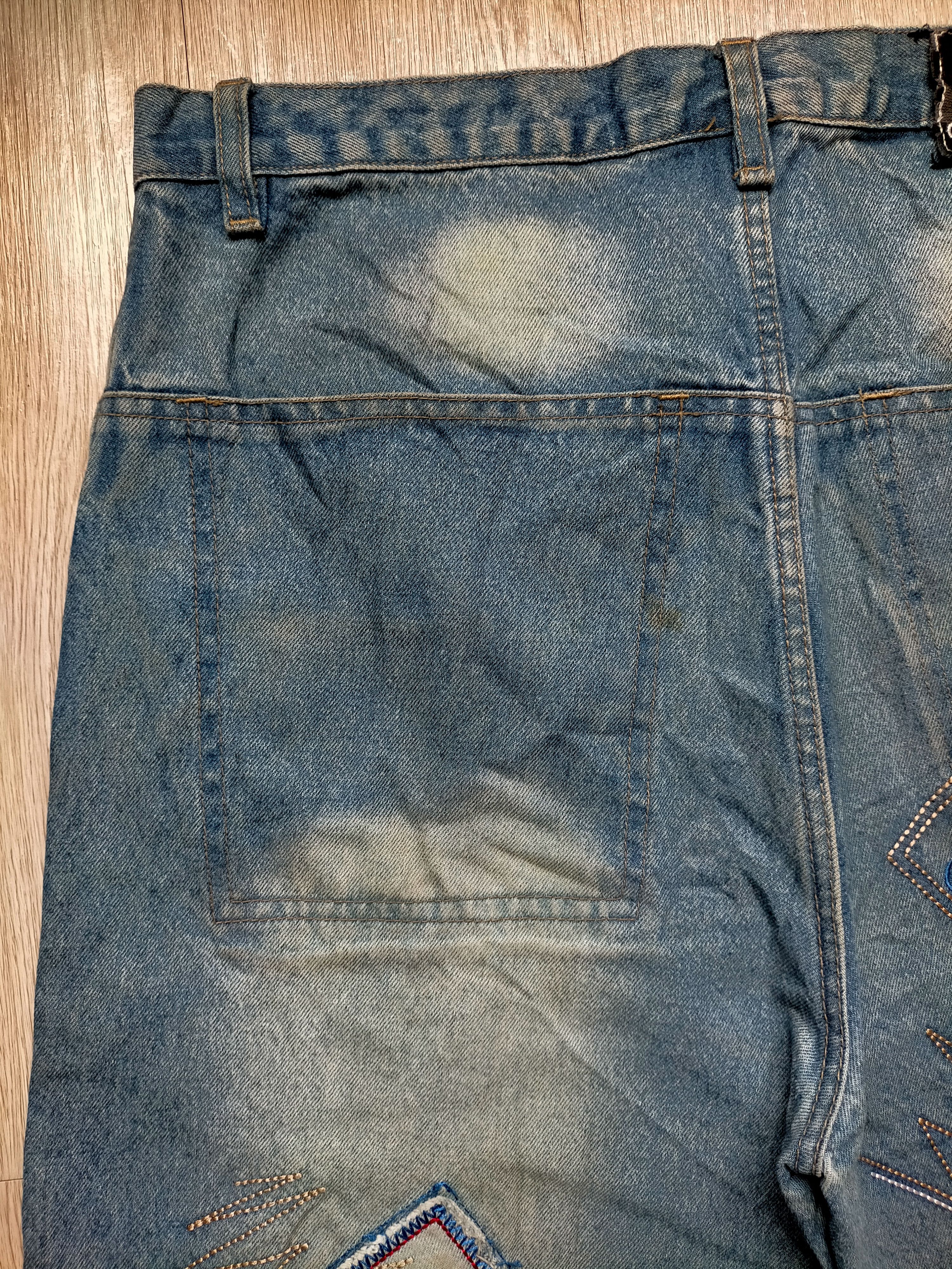 Akademiks Akademiks Baggy Patchwork blue Jeans Size US 36 / EU 52 - 12 Thumbnail