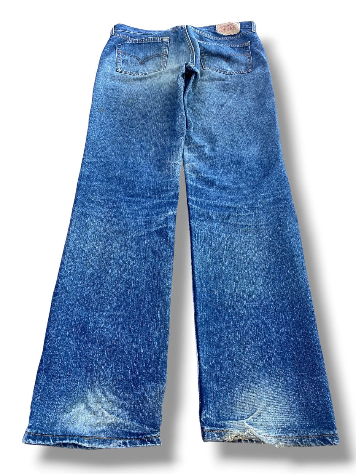Levi's Vintage Levi’s 501 Faded Blue Wash Style Straight Cut Jeans Size US 30 / EU 46 - 3 Thumbnail