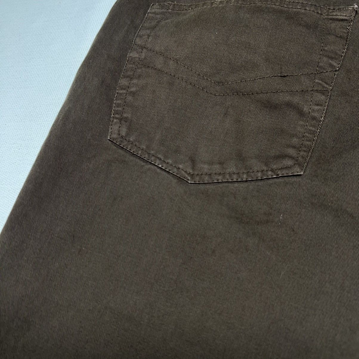 Vintage VTG Bruno Belloni Pants Brown Straight Fit Chino Europe Size US 36 / EU 52 - 16 Thumbnail