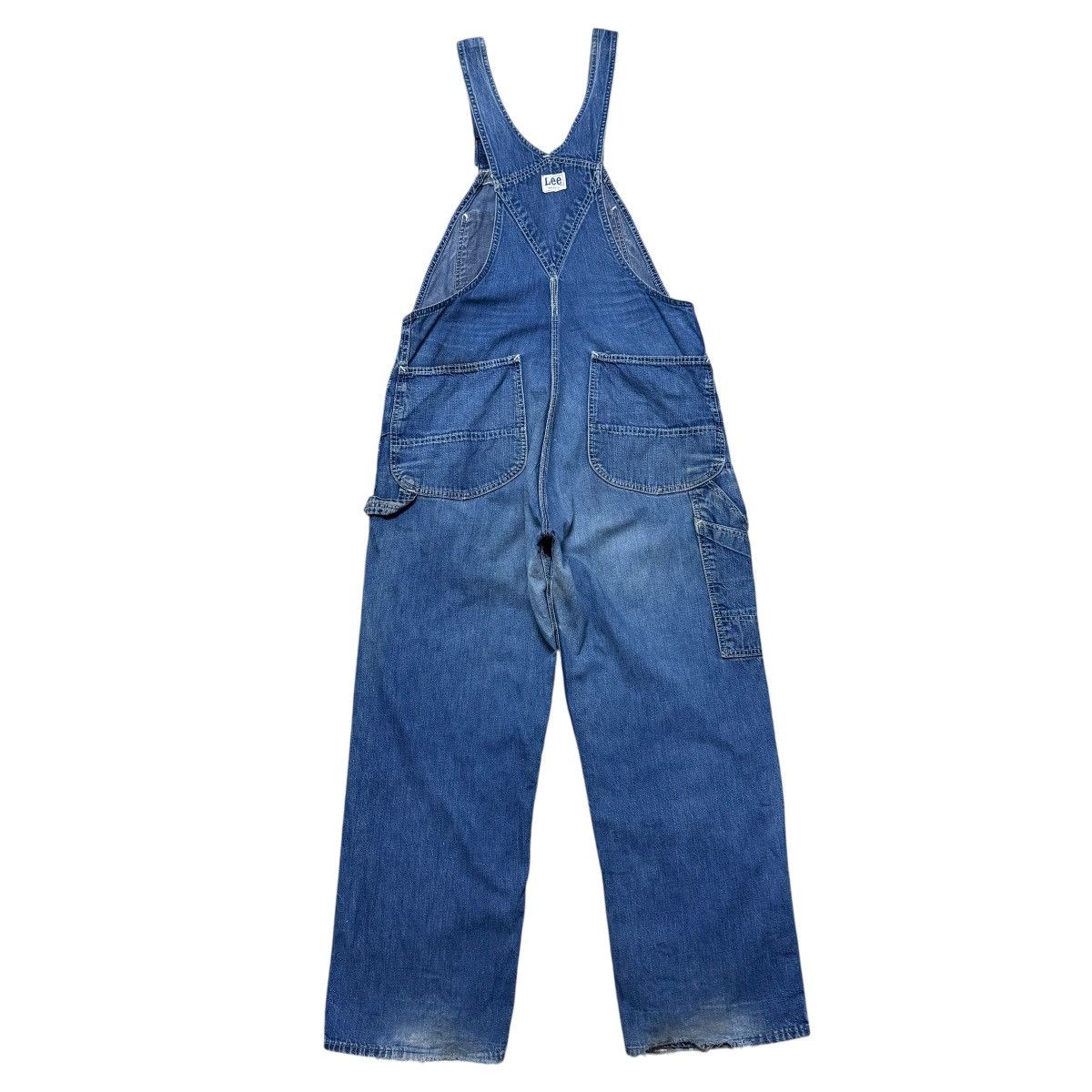 Lee Vintage 60s Lee Union Made Denim Overalls Size US 34 / EU 50 - 2 Thumbnail
