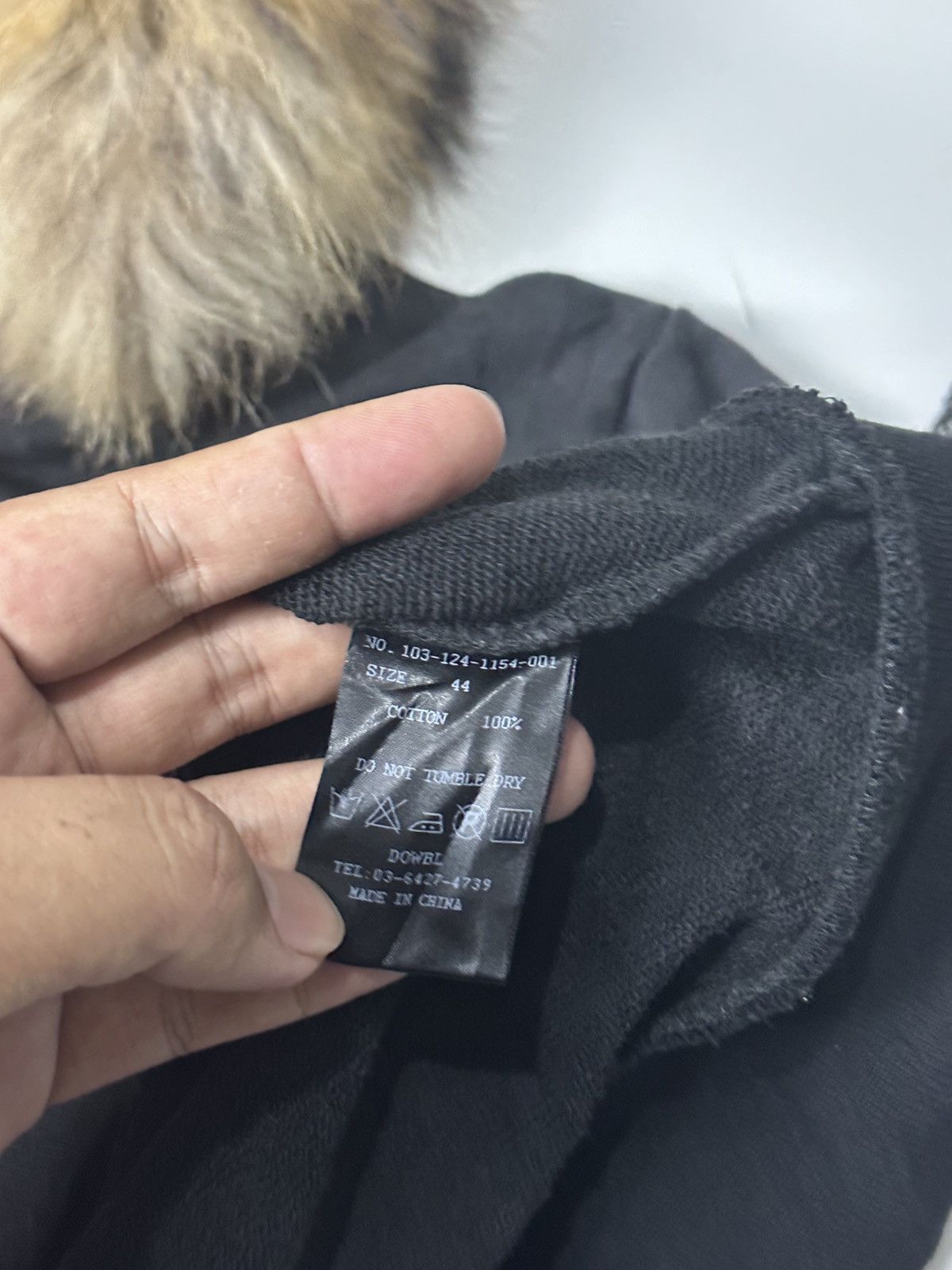 If Six Was Nine × Japanese Brand × Le Grande Bleu (L.G.B.) Fur hoodie dowbl Size US S / EU 44-46 / 1 - 7 Thumbnail