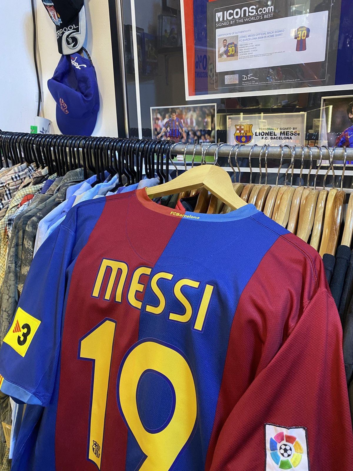 Nike Vintage Y2K FC Barcelona Home Kit MESSI 19 Size US XL / EU 56 / 4 - 2 Thumbnail