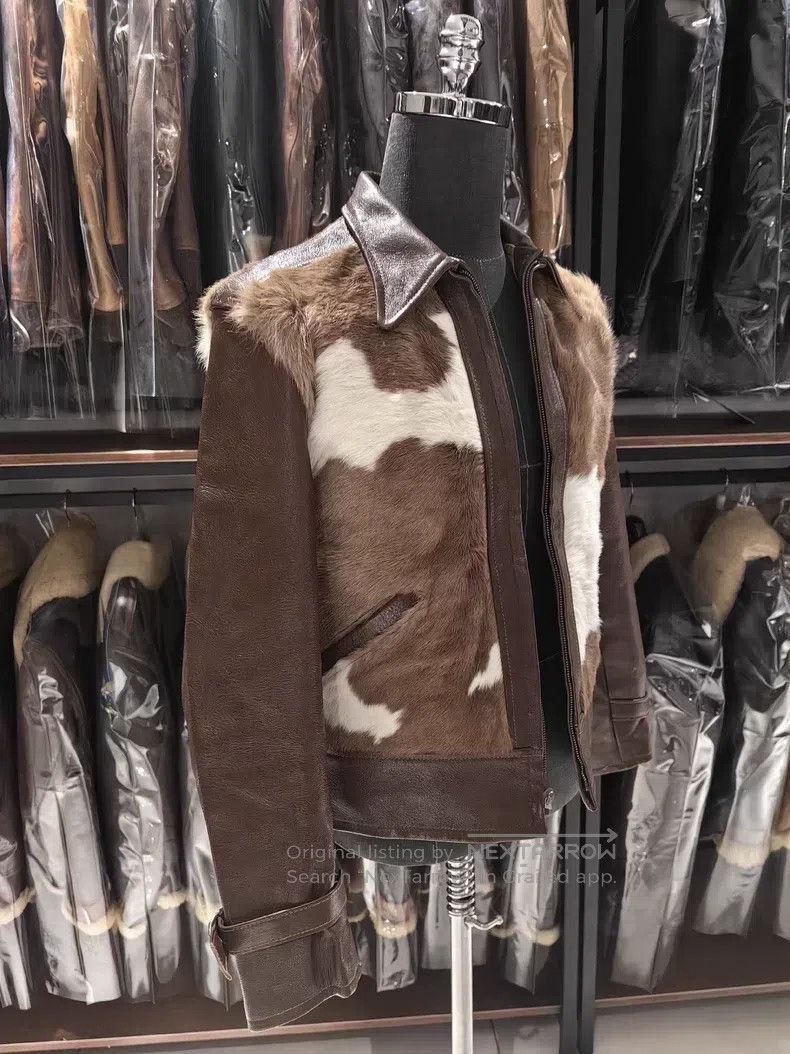 The Real McCoy's The Real McCoys Bear jacket leather jacket Size US XXS / EU 40 - 3 Thumbnail