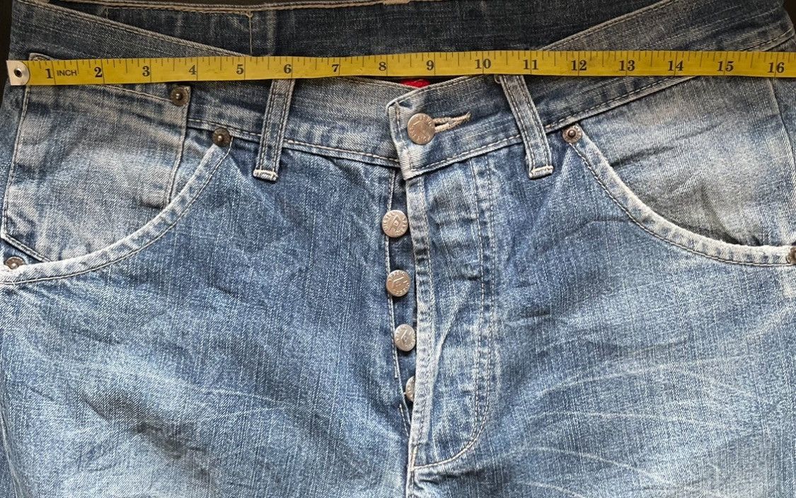 Hysteric Glamour Vintage Diesel industry faded blue jeans Size US 32 / EU 48 - 4 Thumbnail