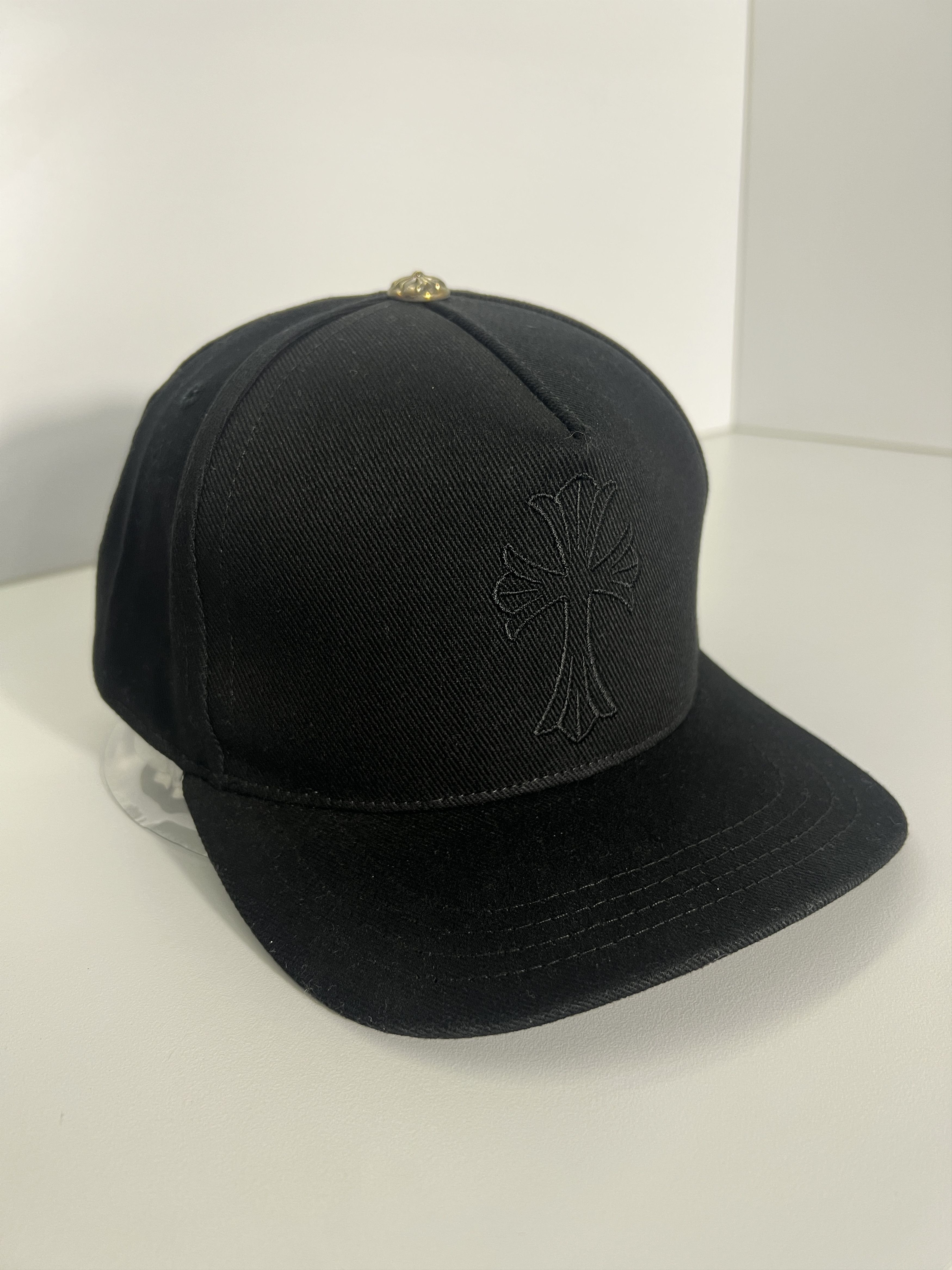 Chrome Hearts Chrome Hearts Black Cross Embroidery Snapback Hat USA Size ONE SIZE - 2 Thumbnail