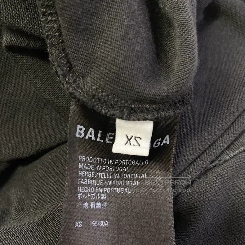 Balenciaga Balenciaga Black and Gray Top Size US XS / EU 42 / 0 - 8 Thumbnail