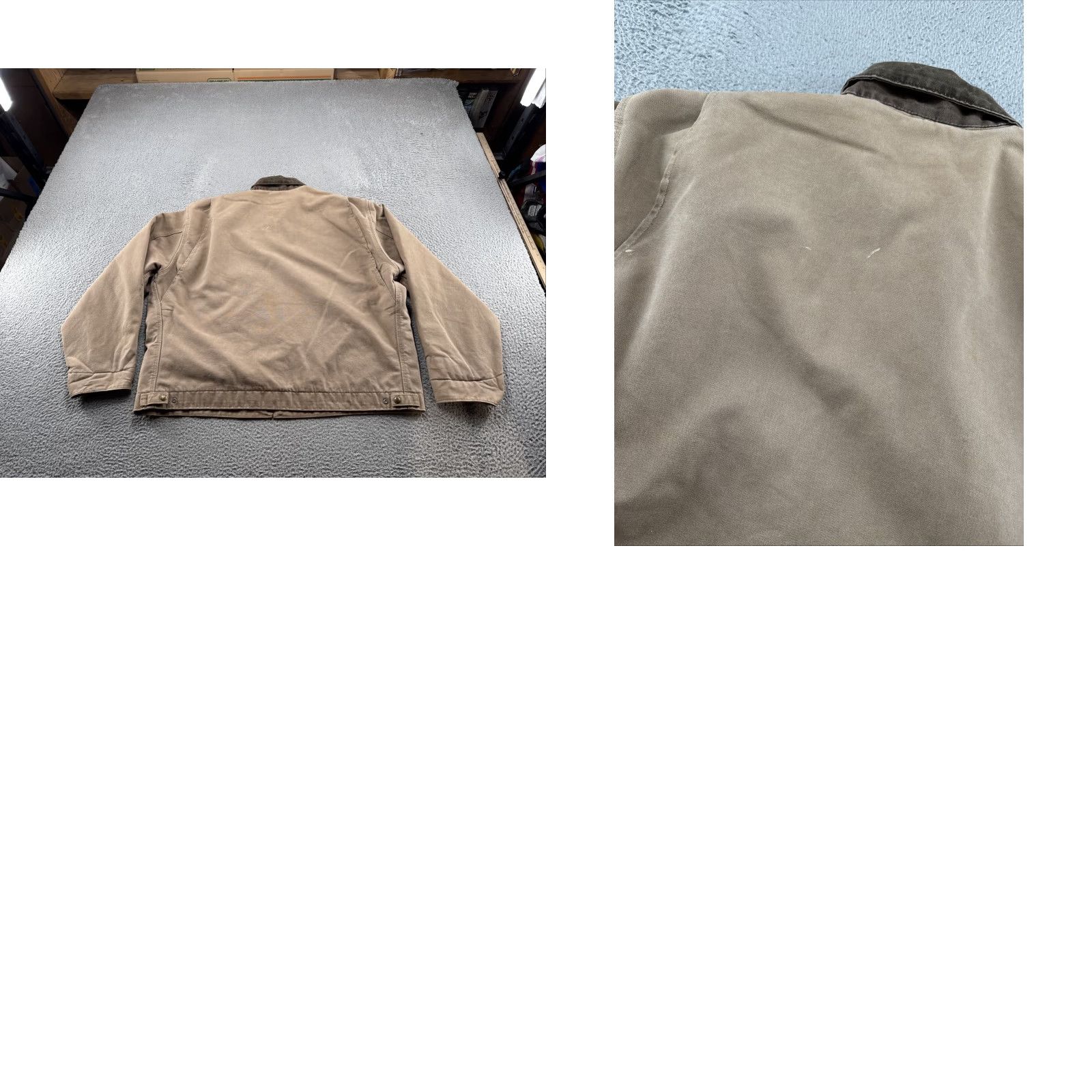Carhartt VTG Carhartt Detroit Jacket Men’s 3XL Tall J97 SDL Saddle Beige Blanket Lined Size US XXL / EU 58 / 5 - 9 Thumbnail