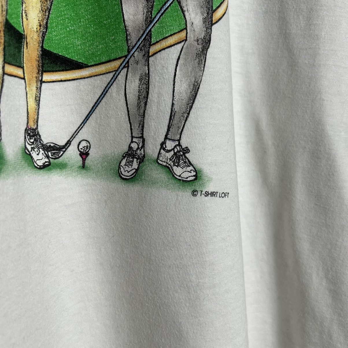 Vintage Vintage 90s Tennis Cats Double Sides Tee Size US XXL / EU 58 / 5 - 6 Thumbnail