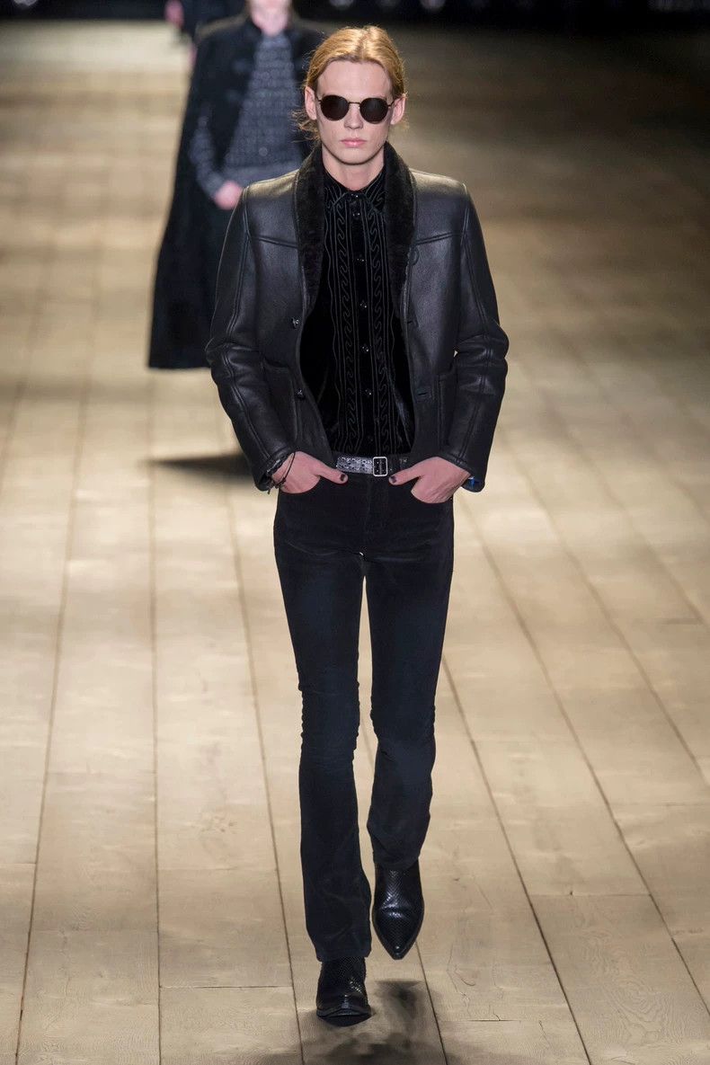 Yves Saint Laurent Saint Laurent18fwD17 Corduroy Skinny Jeans 2503-Nextarrow Size US 28 / EU 44 - 6 Thumbnail