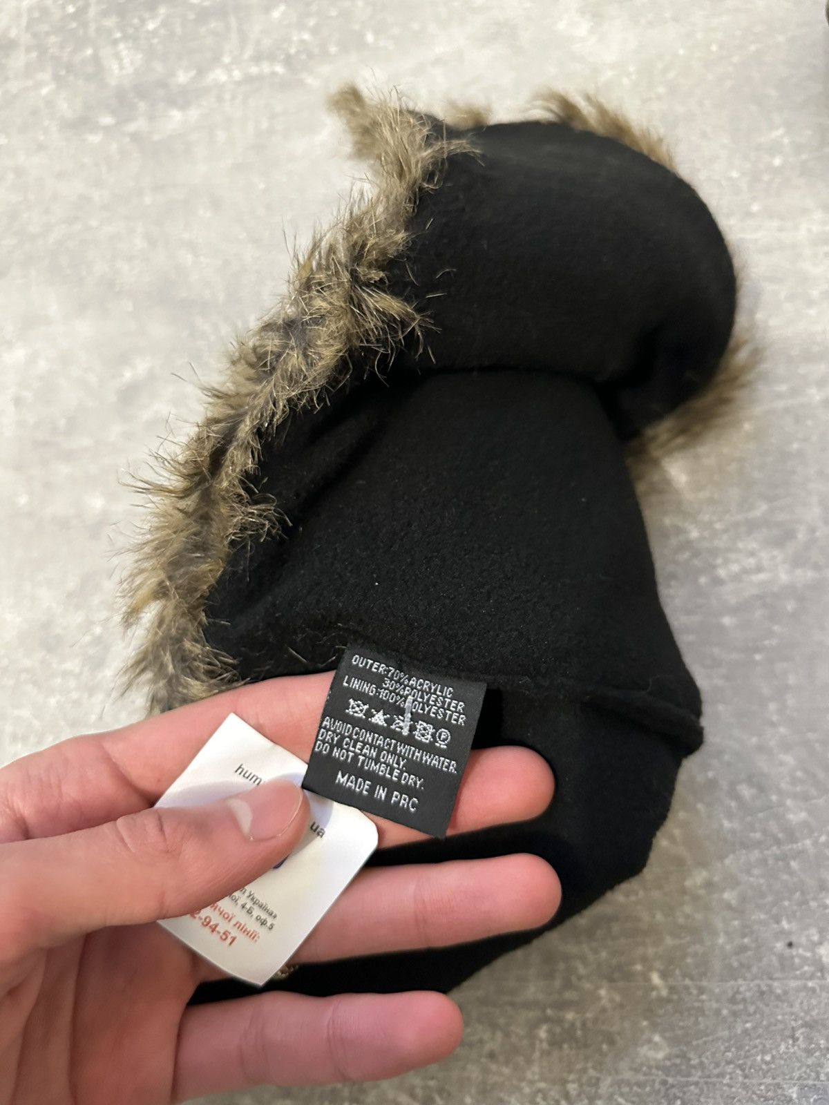 Hysteric Glamour × Japanese Brand Ushanka Trapper Hat Furry Mohair Fuzzy Fur Hat Y2K 90s rare Size ONE SIZE - 5 Thumbnail