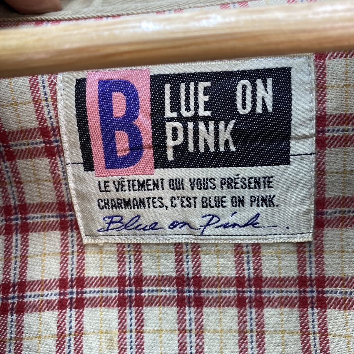 Japanese Brand 💥Vintage Blue On Pink Jacket Size US M / EU 48-50 / 2 - 6 Thumbnail