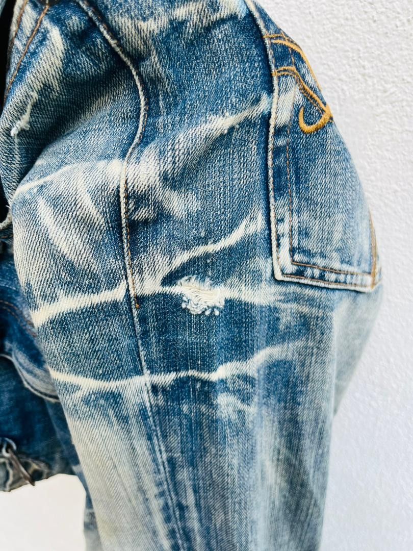 Japanese Brand × Vintage Vintage Jackrose Distressed Japanese Bootcut Fashion Style Size US 33 - 16 Thumbnail