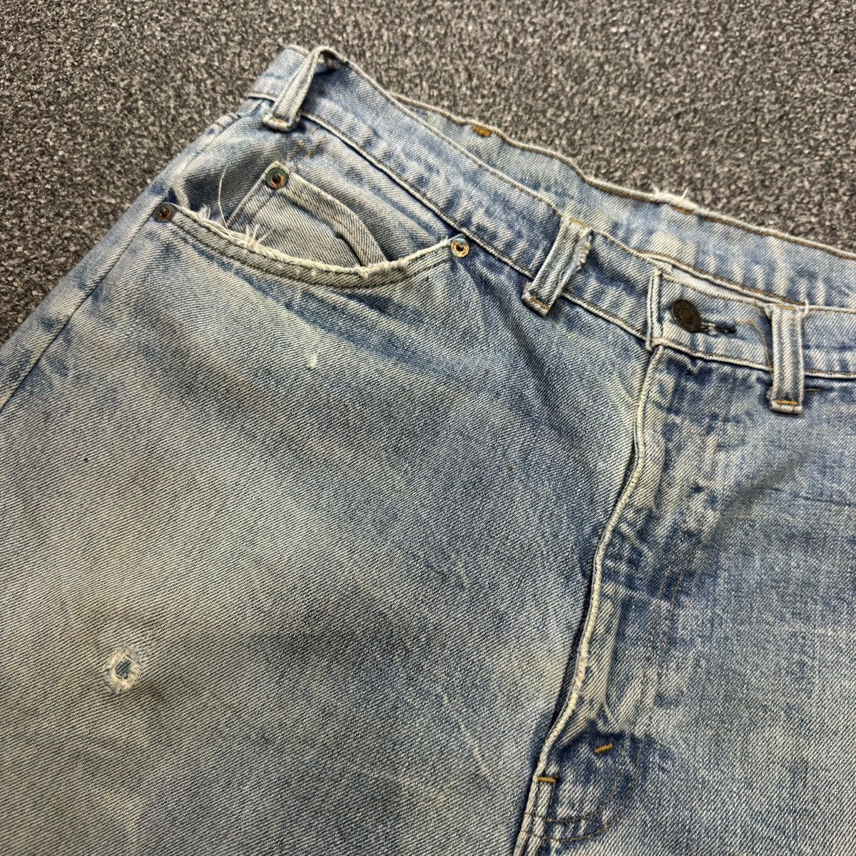 Levi's Vintage Clothing 🔥 Vintage 80s Levis 505 Orange Tab Denim W38 Made in Usa Size US 38 / EU 54 - 10 Thumbnail