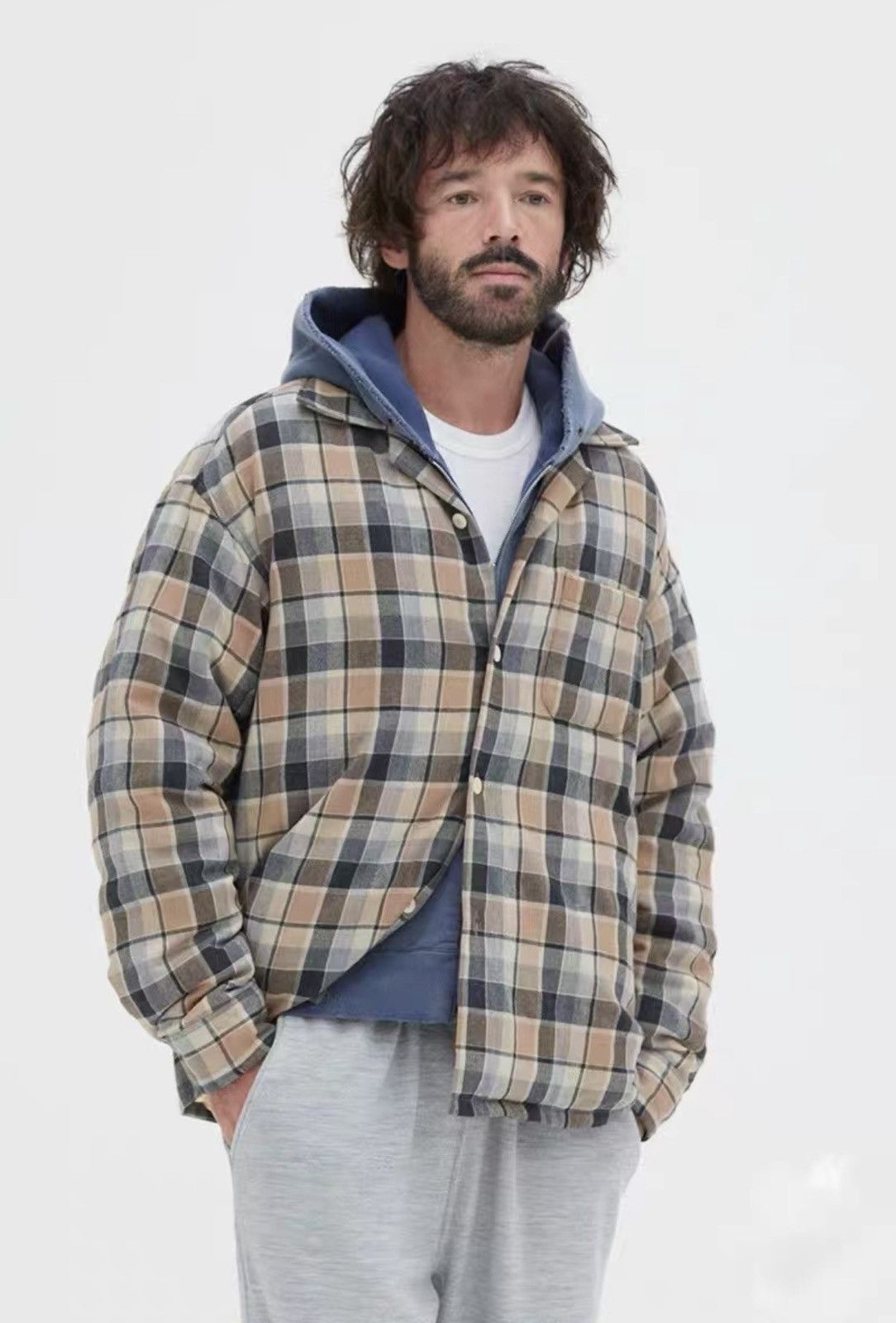 Visvim VISVIM 25SS KEESEY CHECK DOWN JKT Plaid down shirt jacket Size US L / EU 52-54 / 3 - 6 Thumbnail