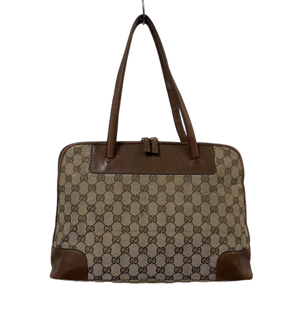 Gucci Vtg🔥Authentic Gucci GG Canvas Handbag Size ONE SIZE - 1 Thumbnail