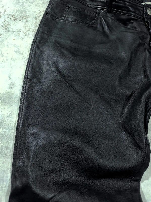 Leather Highway1 Biker Rockstar Moto Leather Pants Size US 41 - 9 Thumbnail