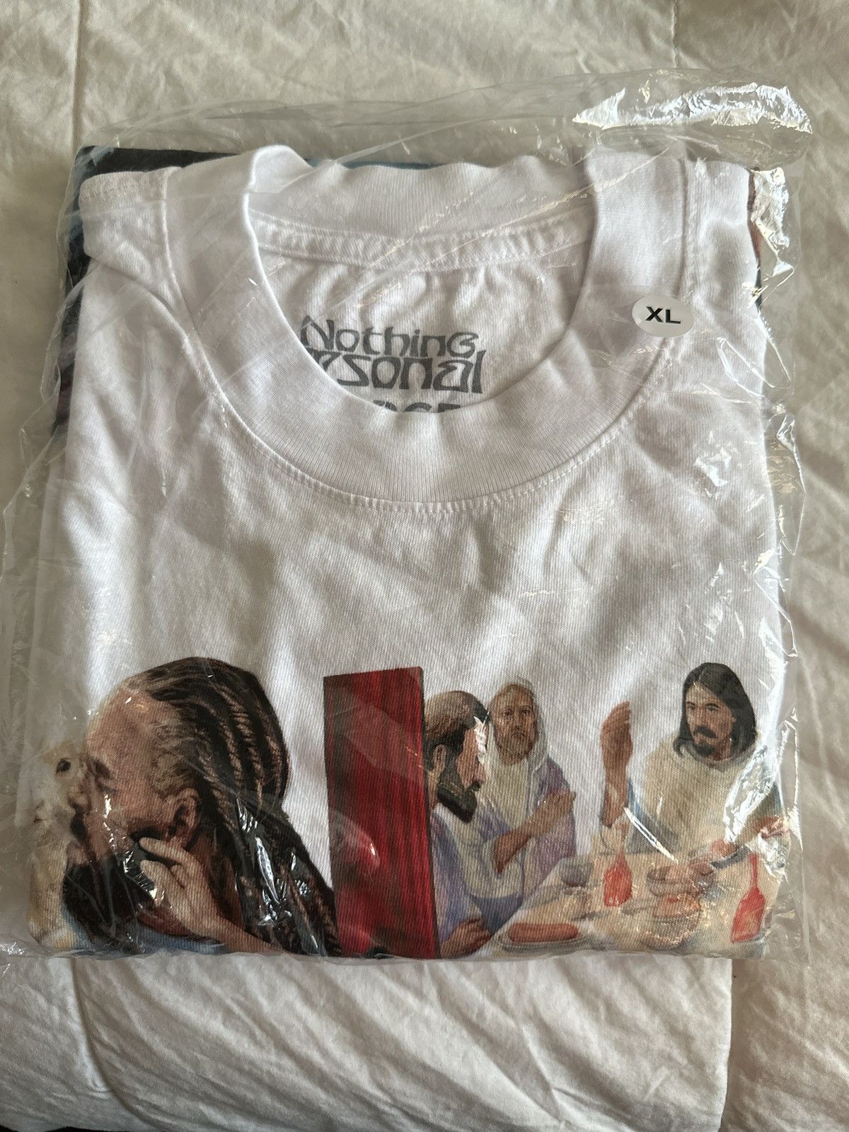 Vintage Brand New Nothing Personal Blessings T-Shirt Size XL Size US XL / EU 56 / 4 - 3 Thumbnail