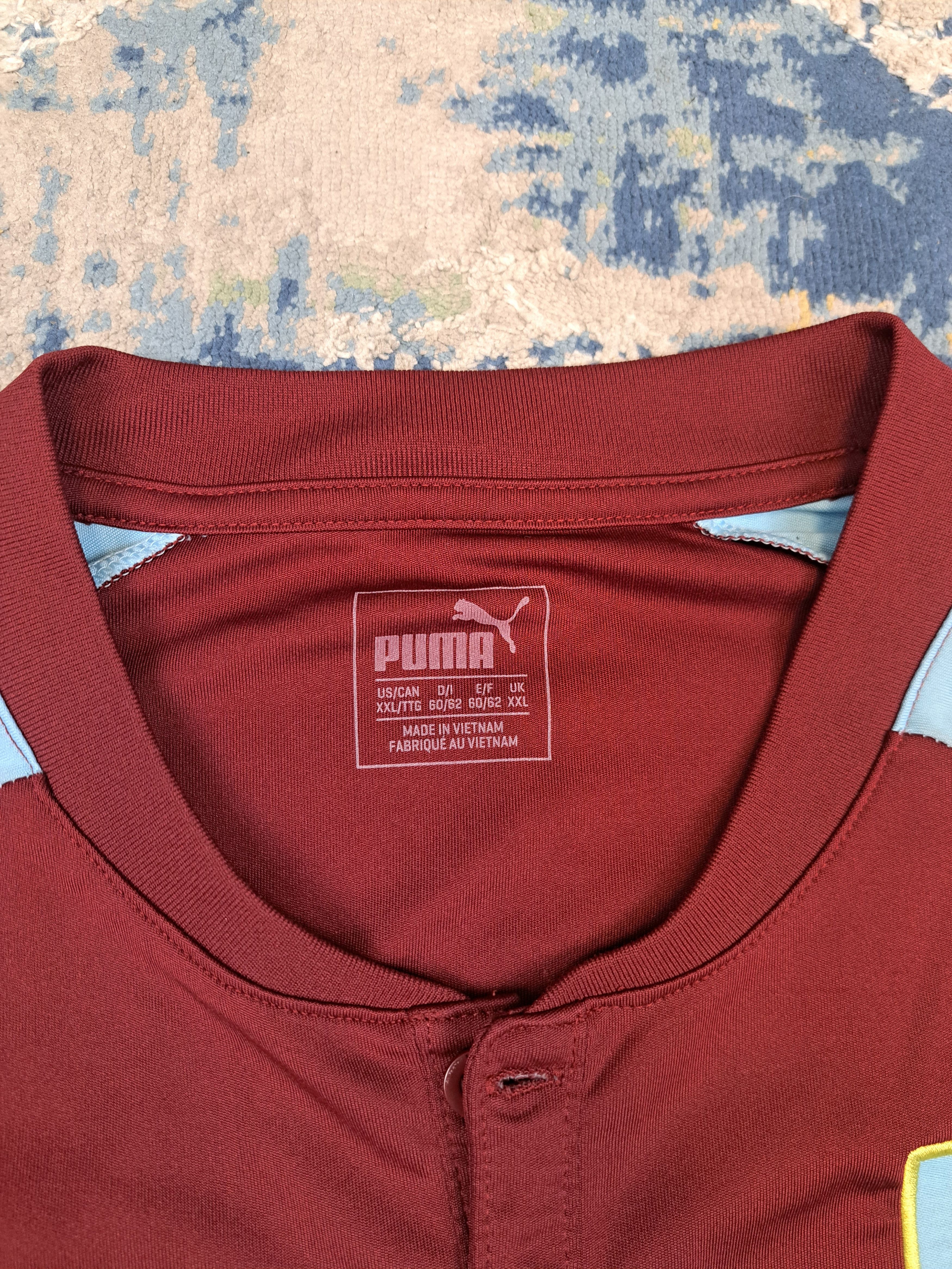Puma Burnley 2018 Soccer Jersey Blokecore Premier League Patches Size US XXL / EU 58 / 5 - 7 Thumbnail