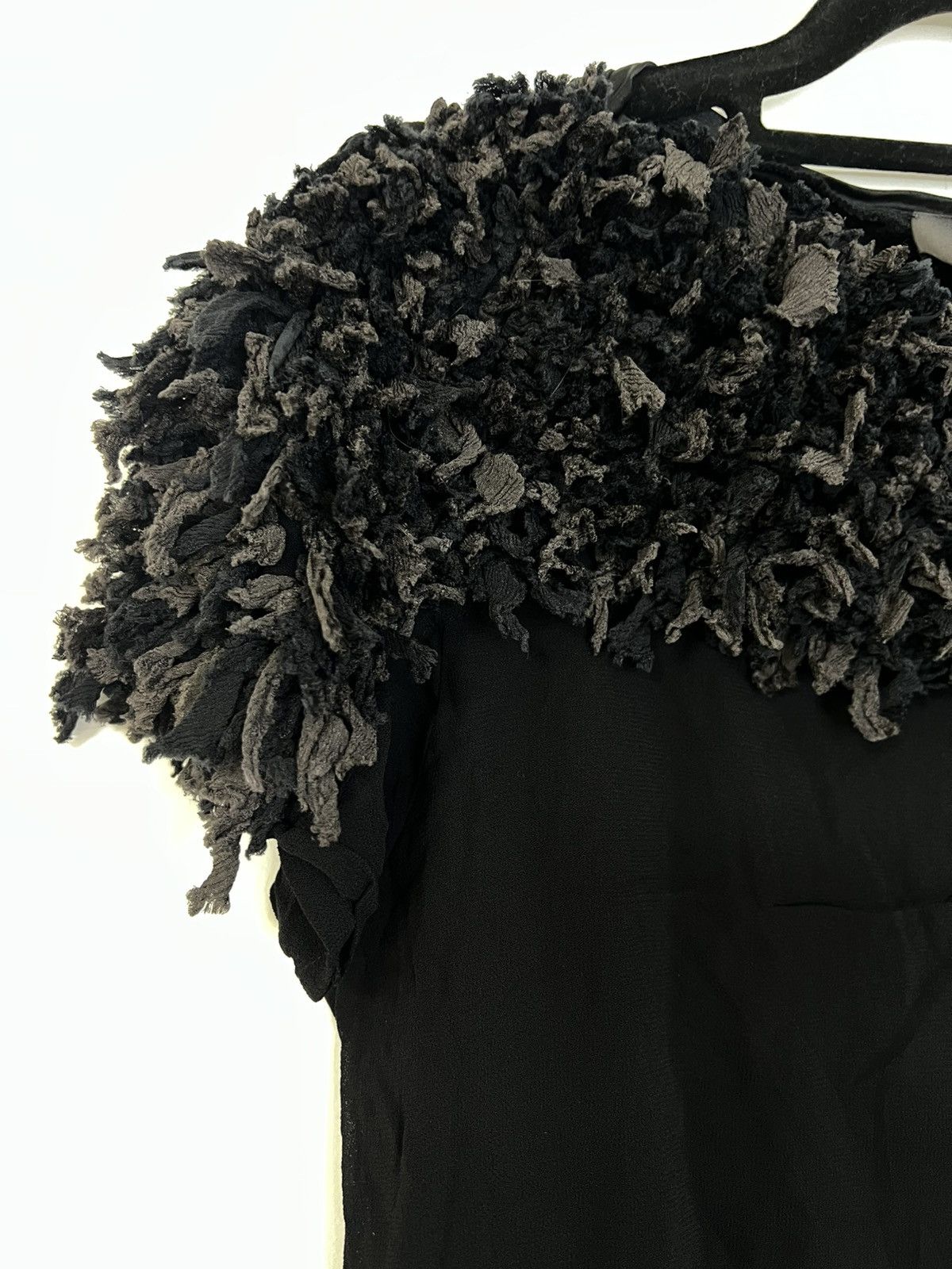 Max Mara Max Mara s black t-shirt linen silk Size S / US 4 / IT 40 - 3 Thumbnail