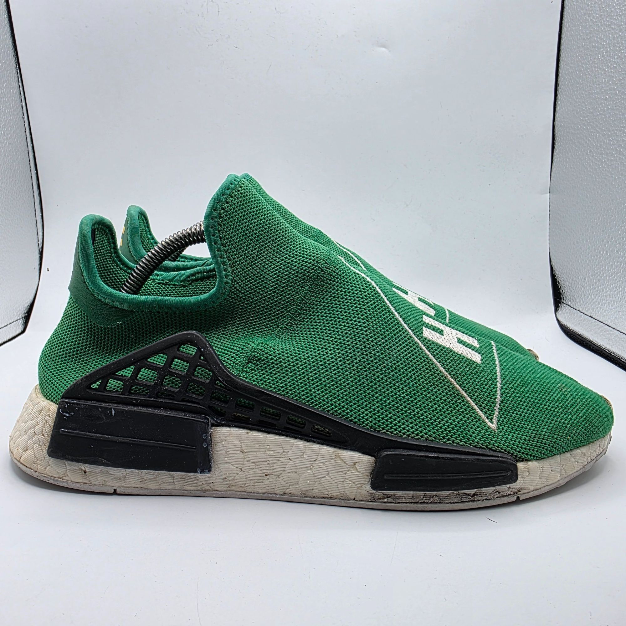 Adidas × Pharrell Adidas Pharrell x NMD Human Race Green Mens Size 9 Sneaker S Size US 9 / EU 42 - 12 Thumbnail