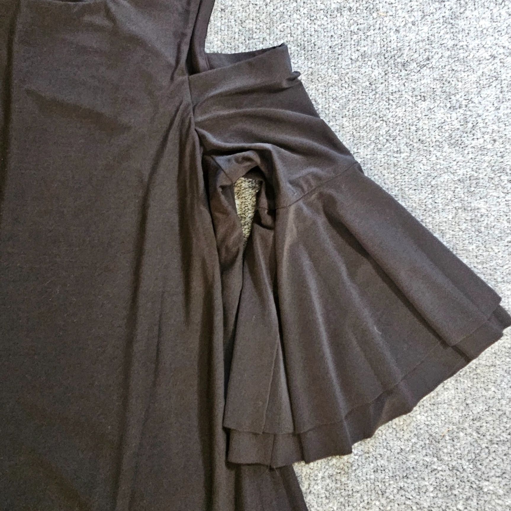 Ralph Lauren Lauren Ralph Lauren Dress Womens Size 12 Black Cold Shoulder Bell Sleeve Holiday Size XL / US 12-14 / IT 48-50 - 4 Thumbnail