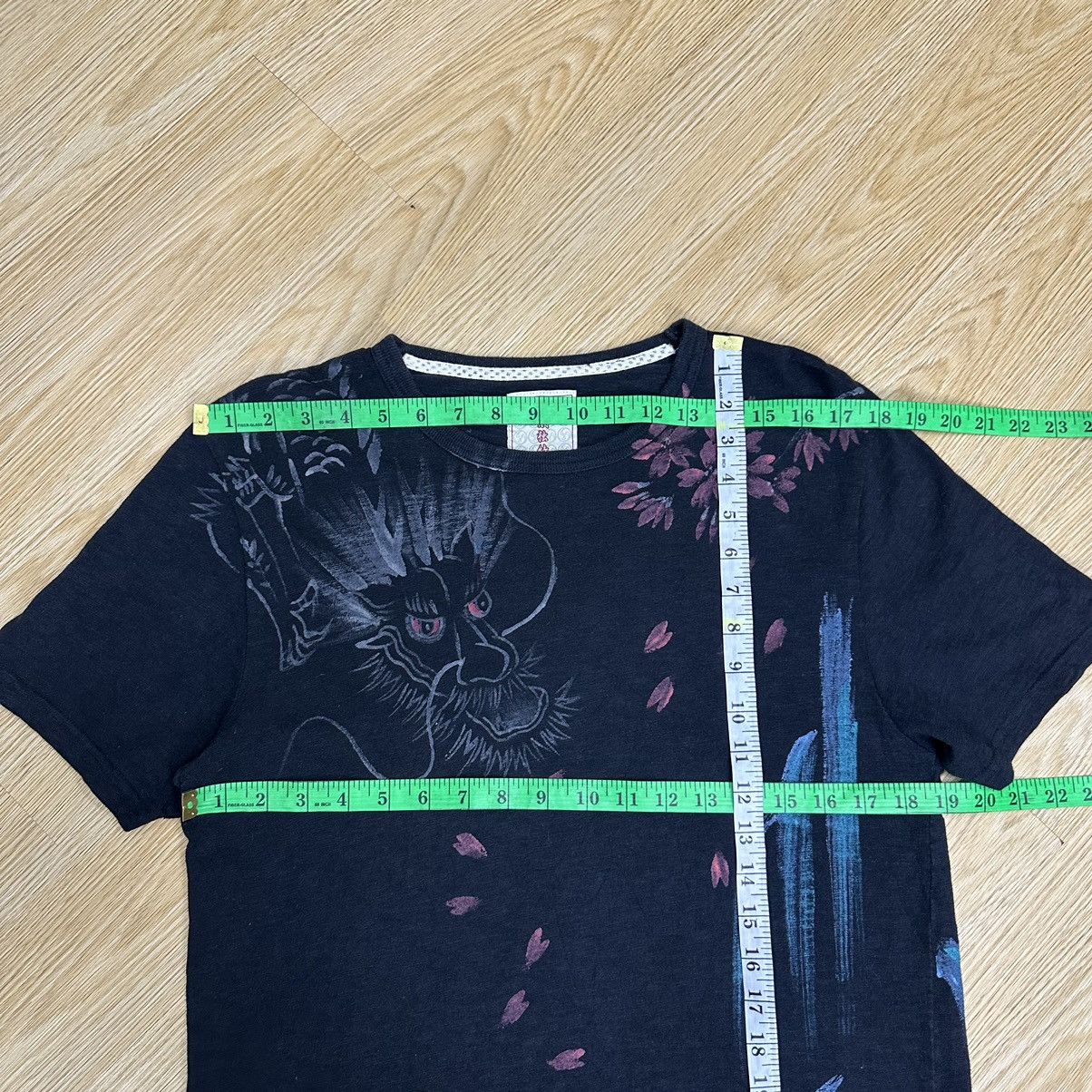 Karakuri Tamashii Sukajan Dragon Summer Vintage TShirt A734 Size US M / EU 48-50 / 2 - 6 Thumbnail