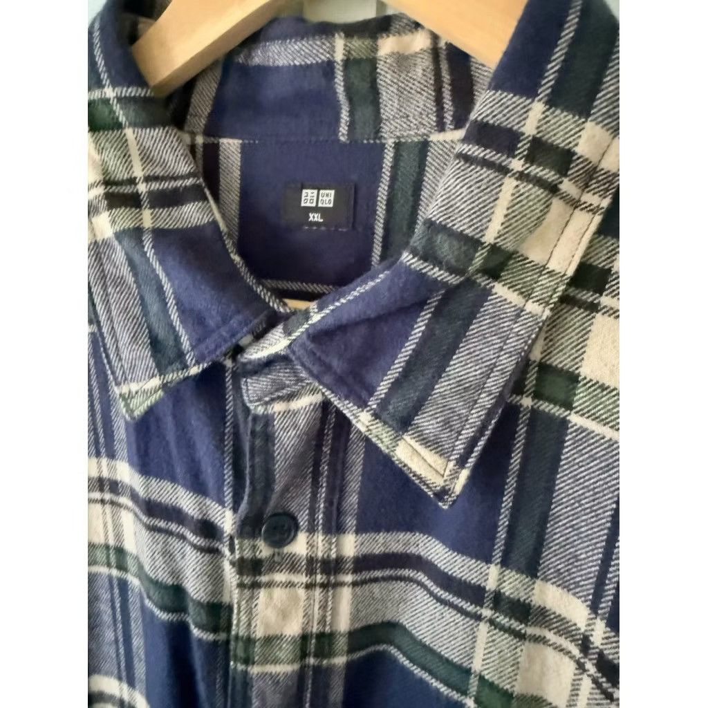 Uniqlo Men’s Uniqlo Flannel Checks Shirt Sz XXL NWT Size US XXL / EU 58 / 5 - 2 Thumbnail