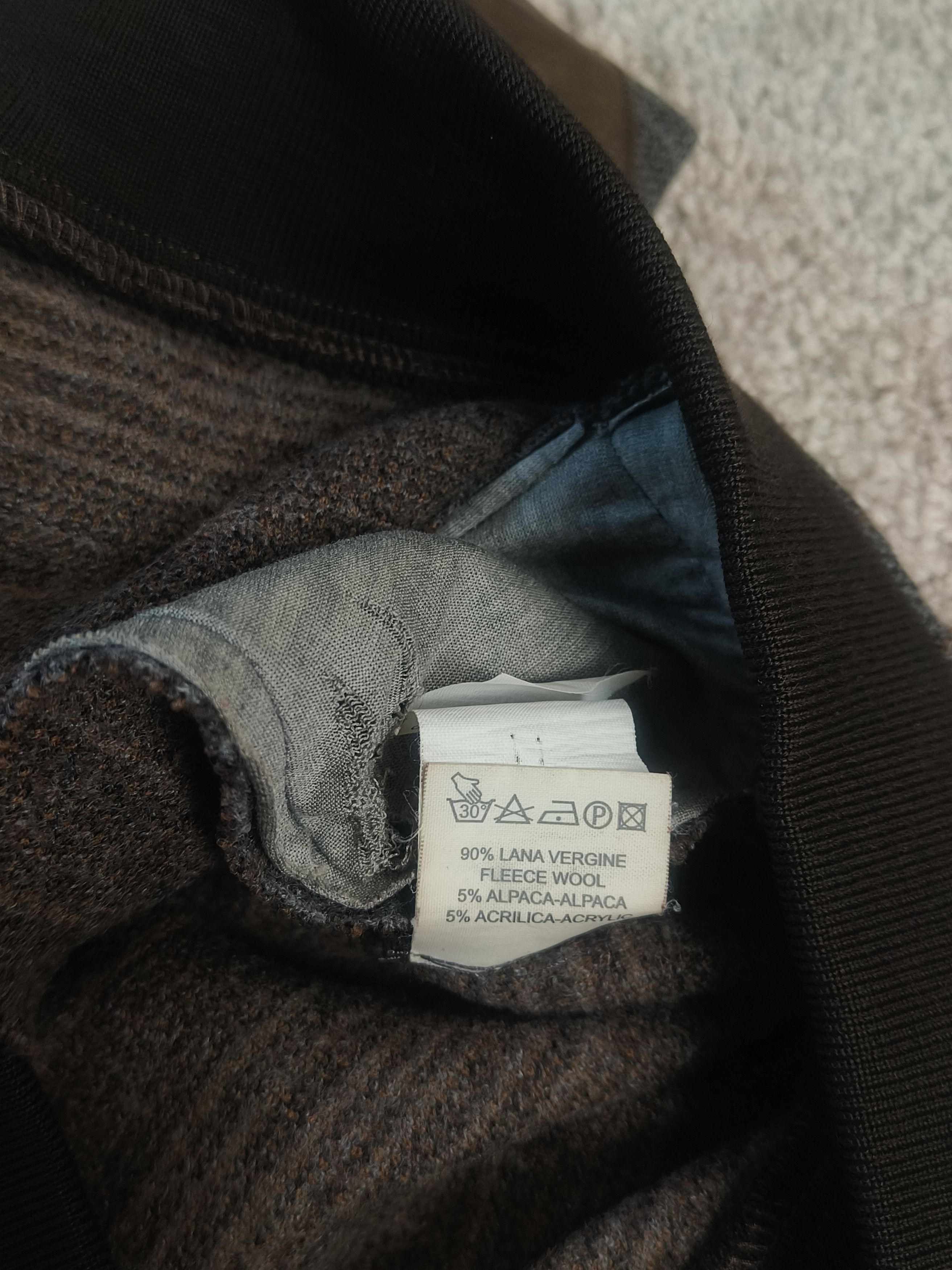 Paolo Pecora Paolo Pecora Checked Virgin Wool Alpaca Duffle Coat Size US XS / EU 42 / 0 - 5 Thumbnail
