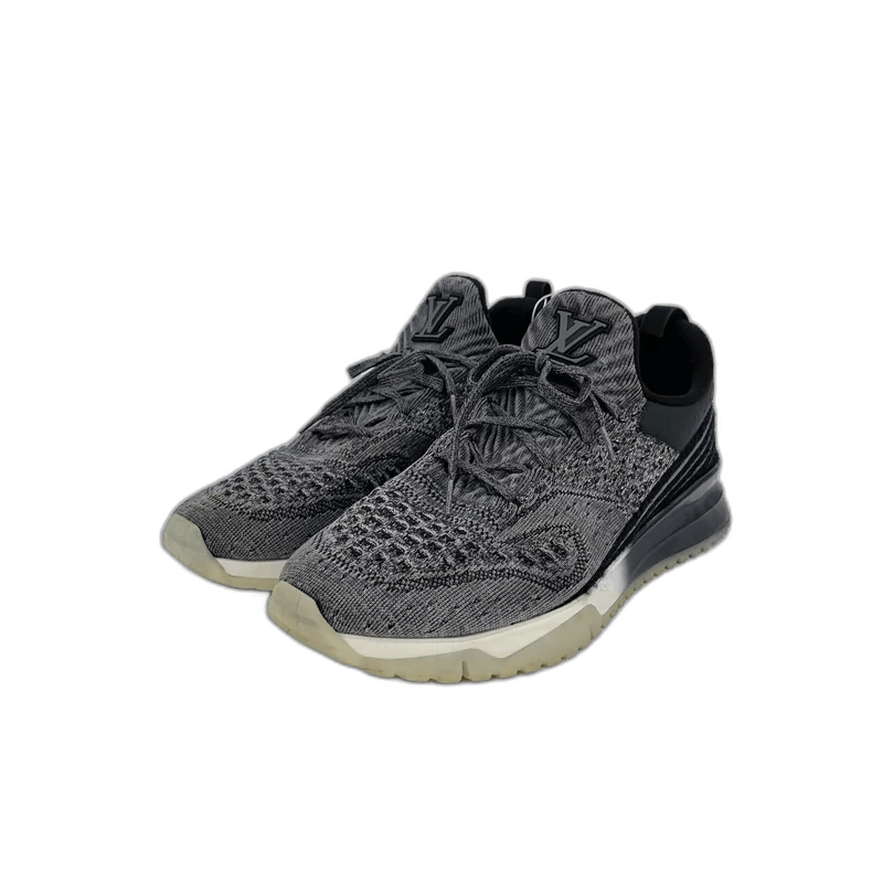 Louis Vuitton Louis Vuitton Black Fabric Casual Sneakers Size US 11.5 / EU 44-45 - 1 Thumbnail