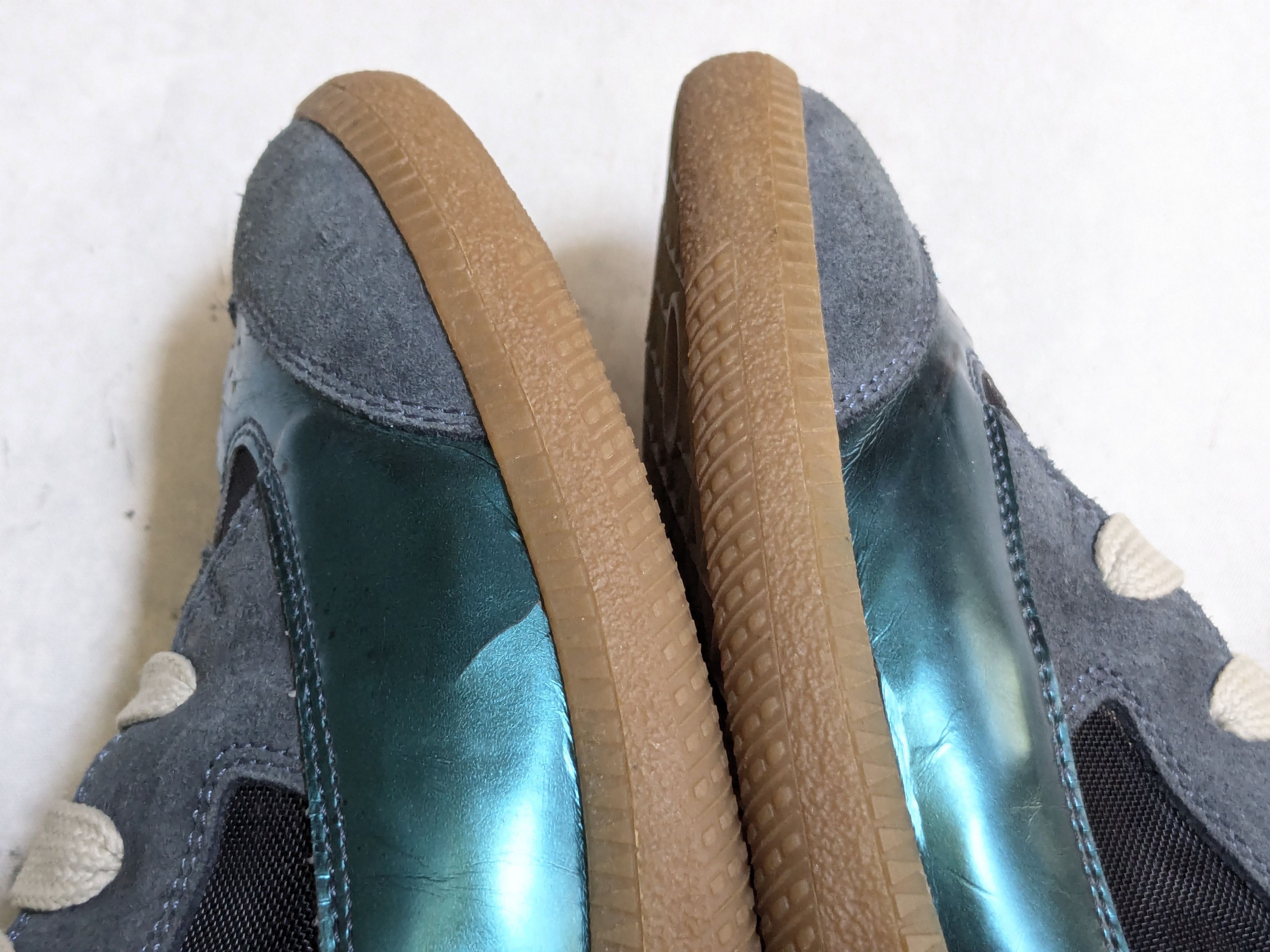 Maison Margiela Maison Margiela High Top Cut Out Sneakers Blue 9 42 Size US 9 / EU 42 - 8 Thumbnail